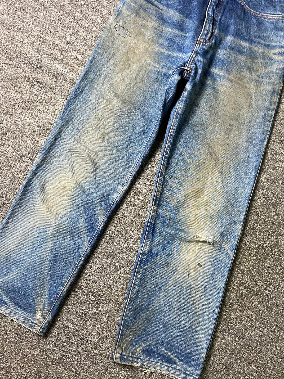 Wrangler Vintage WRANGLER GALS Distressed Denim Jeans (132) Size US 26 / EU 42 - 6 Thumbnail