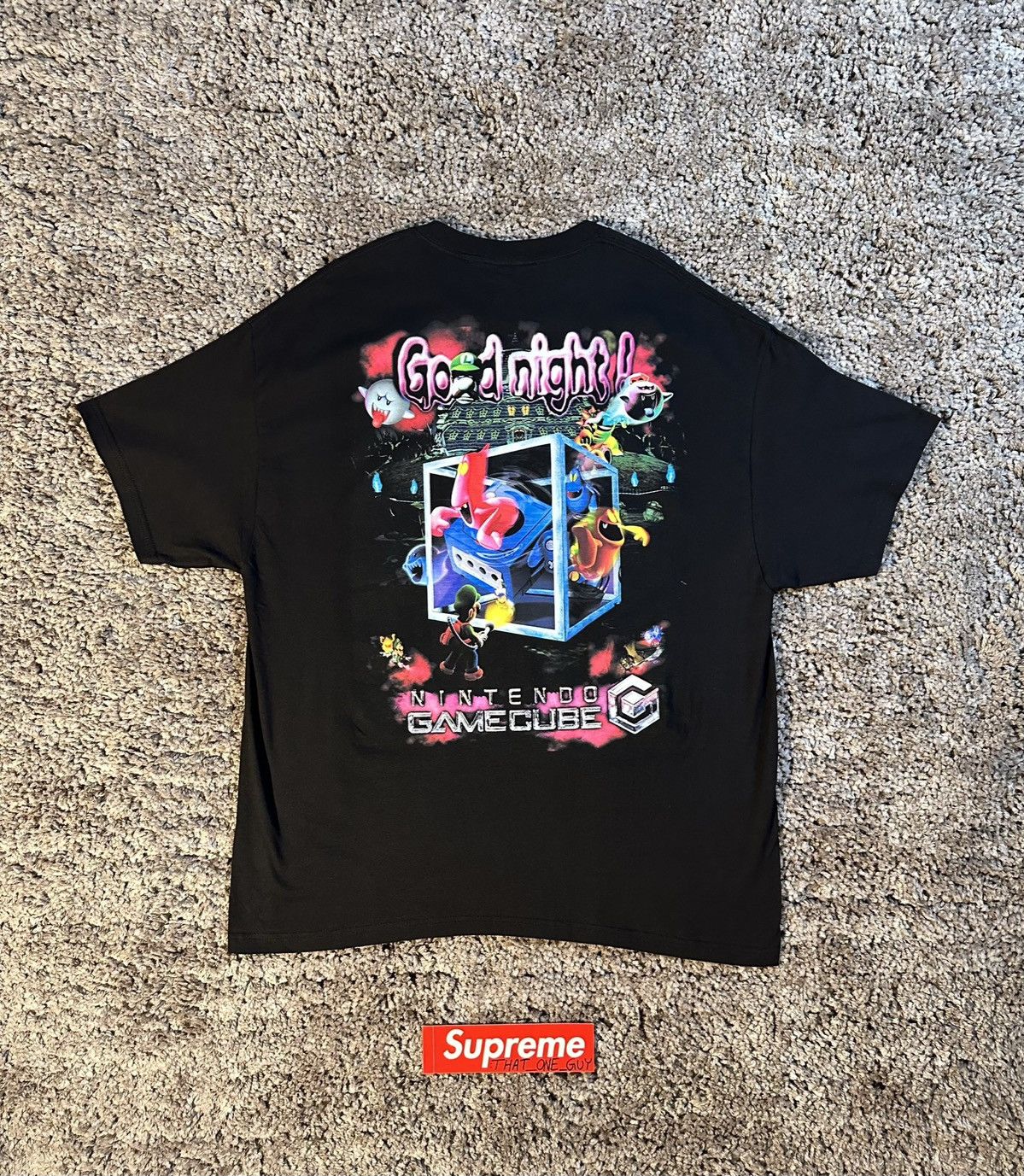 Nintendo × Vintage Luigi’s Mansion DBruze Darien Bruze Shirt Size US XXL / EU 58 / 5 - 4 Thumbnail