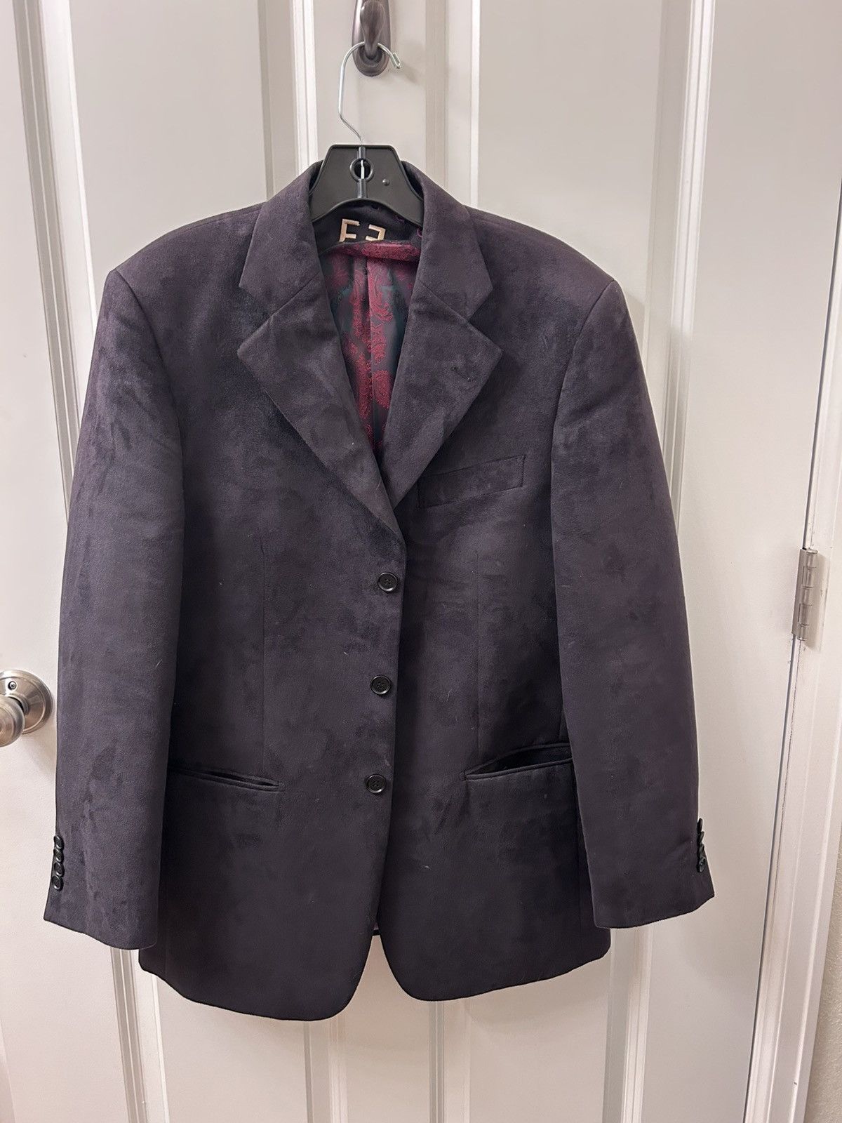 Other Firado Handtailored Italian Premium Suede Blazer Jacket Size 36S - 2 Thumbnail