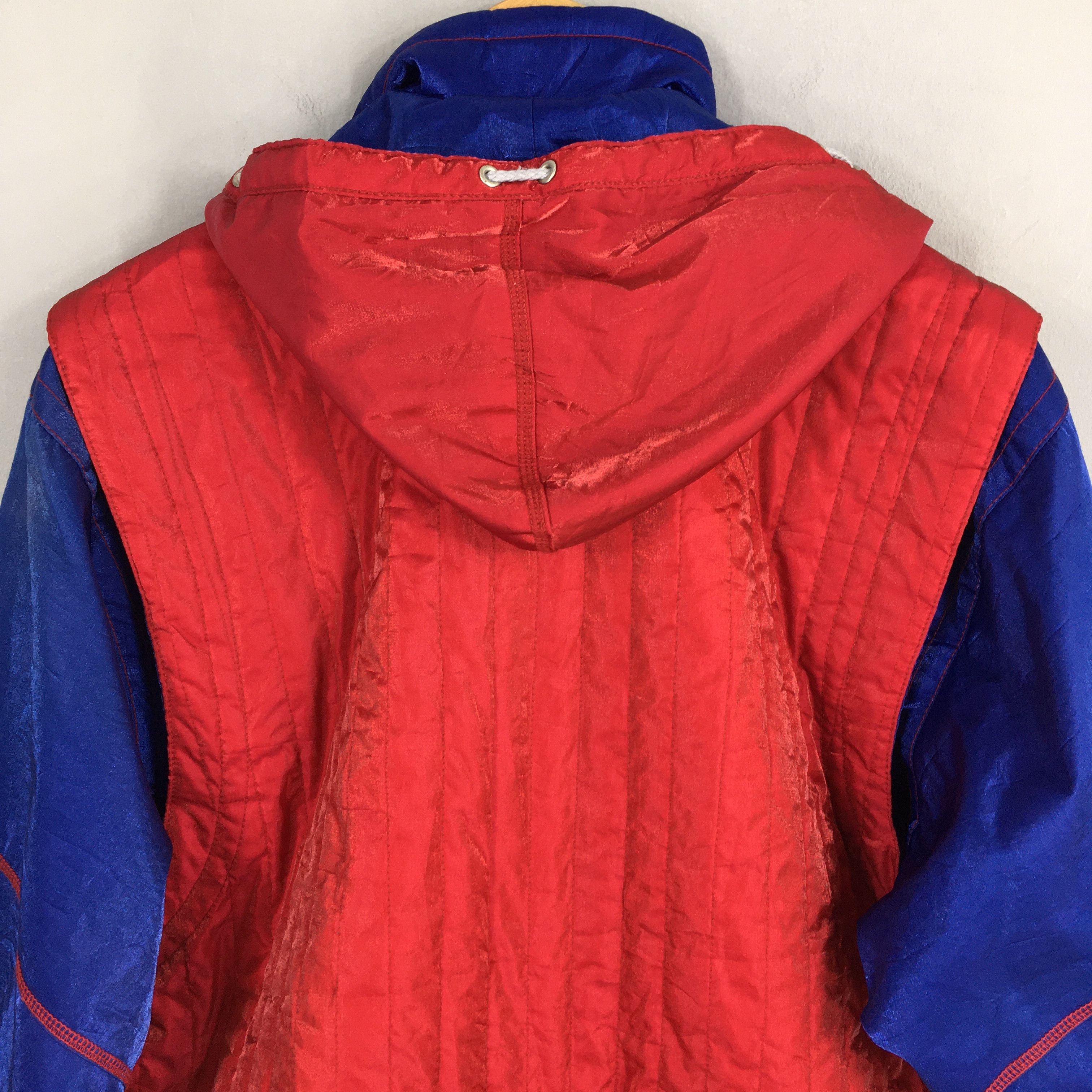 Fila Vintage 90s Fila Skiing Bomber Hoodie XLarge Size US XL / EU 56 / 4 - 10 Thumbnail