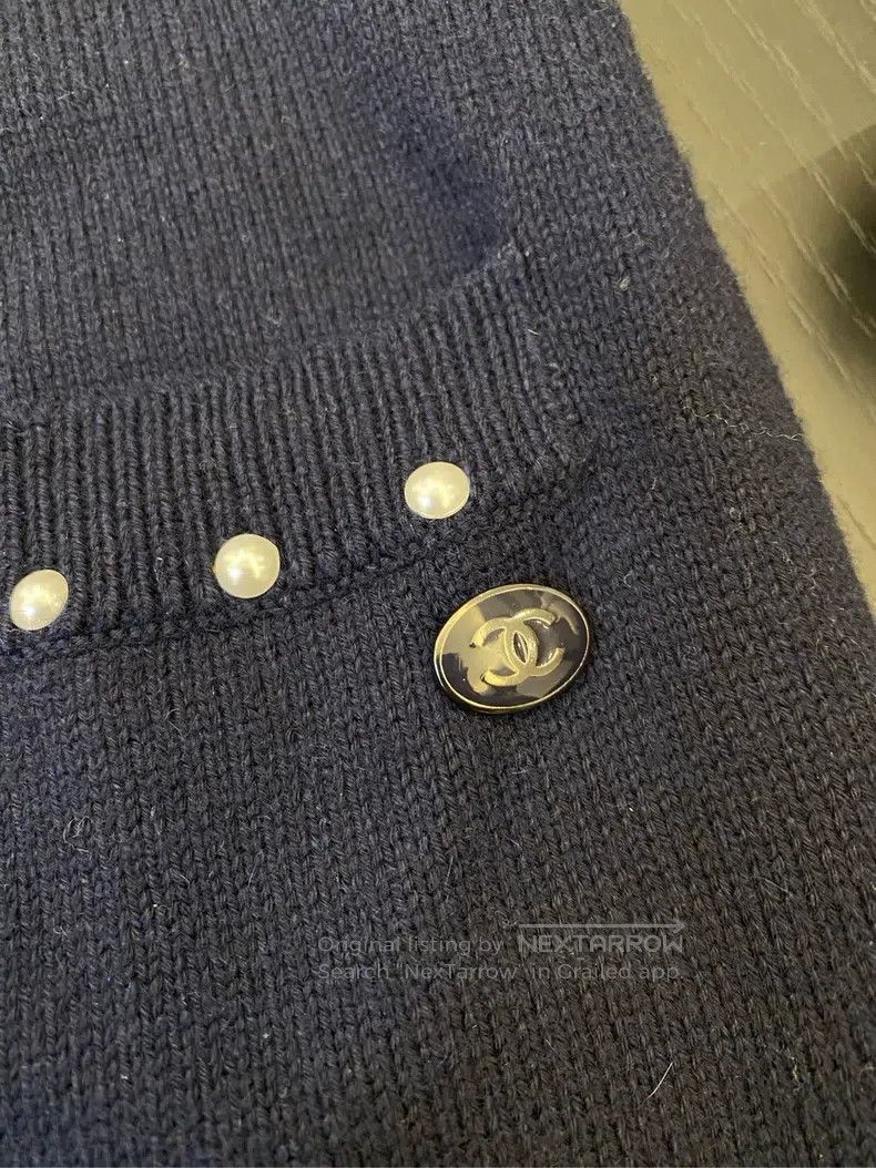 Chanel Chanel pearl button dress Size XXS / US 00 / IT 34 - 4 Thumbnail