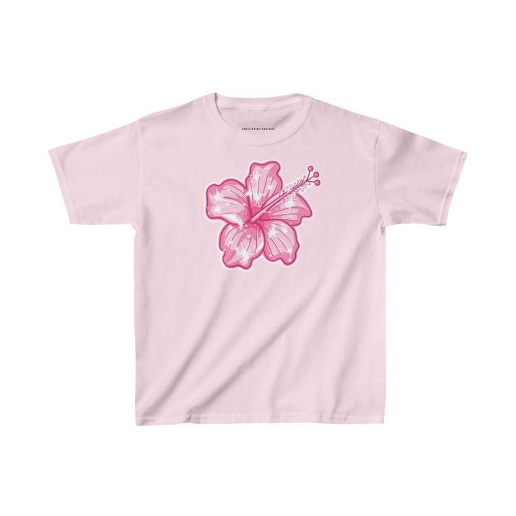 Other Pink Hibiscus Baby Tee Size M / US 6-8 / IT 42-44 - 3 Thumbnail