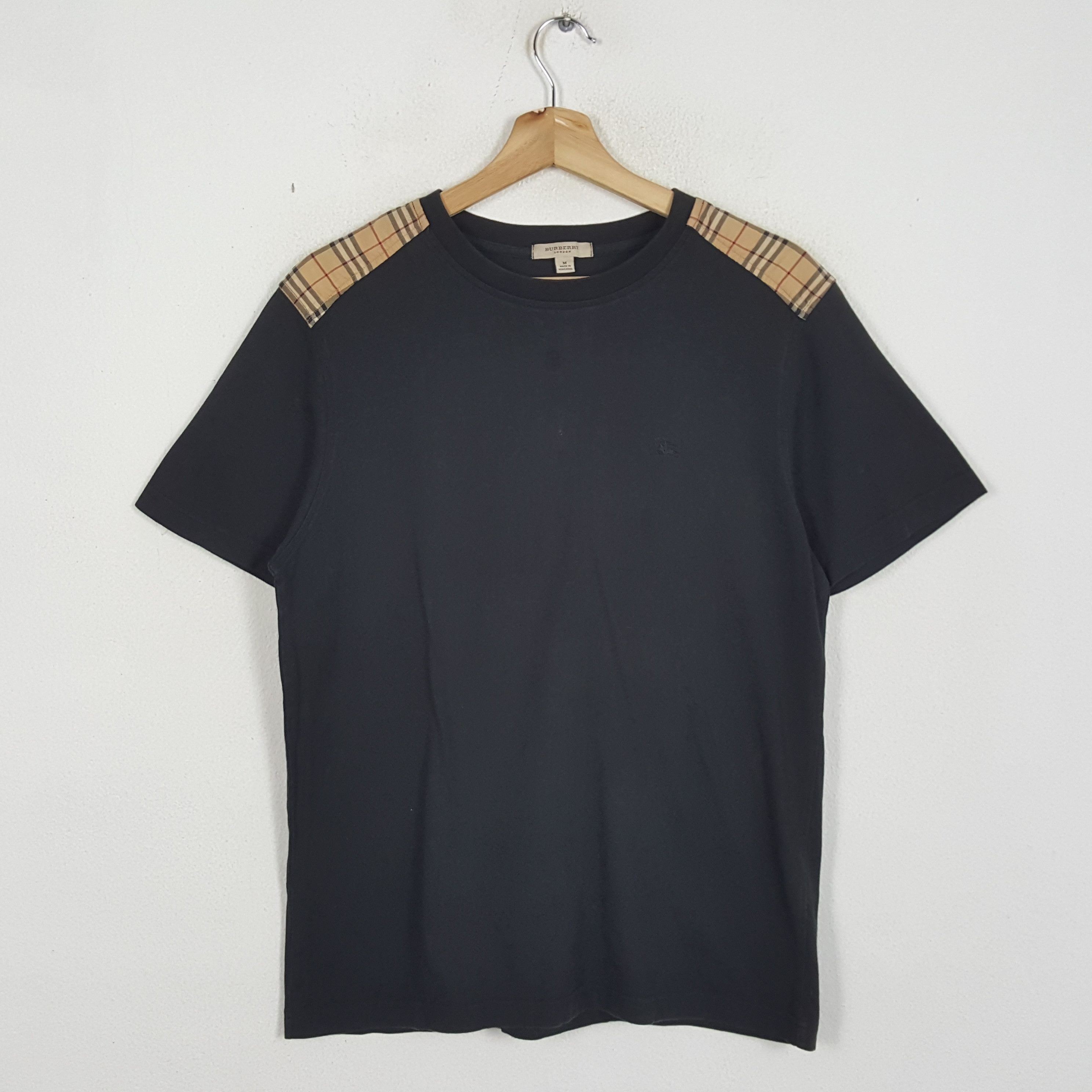Vintage BURBERRY LONDON Nova Check Luxury Brand T-Shirt