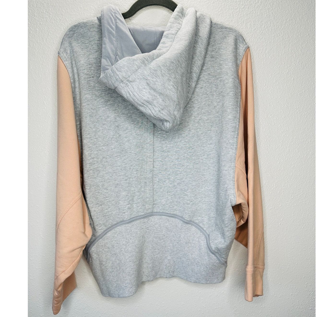 Stella McCartney NWOT Stella McCartney x Adidas Gray Peach Hoodie Sweater L Size L / US 10 / IT 46 - 11 Thumbnail