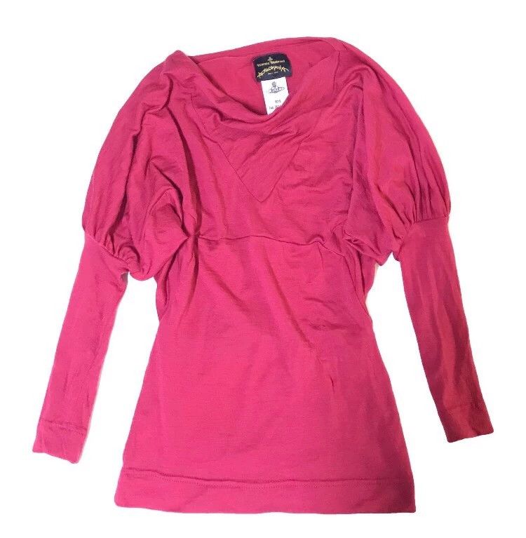 Vivienne Westwood Vivienne Westwood Rose Red Light Princess Sleeve Top Size M / US 6-8 / IT 42-44 - 1 Thumbnail