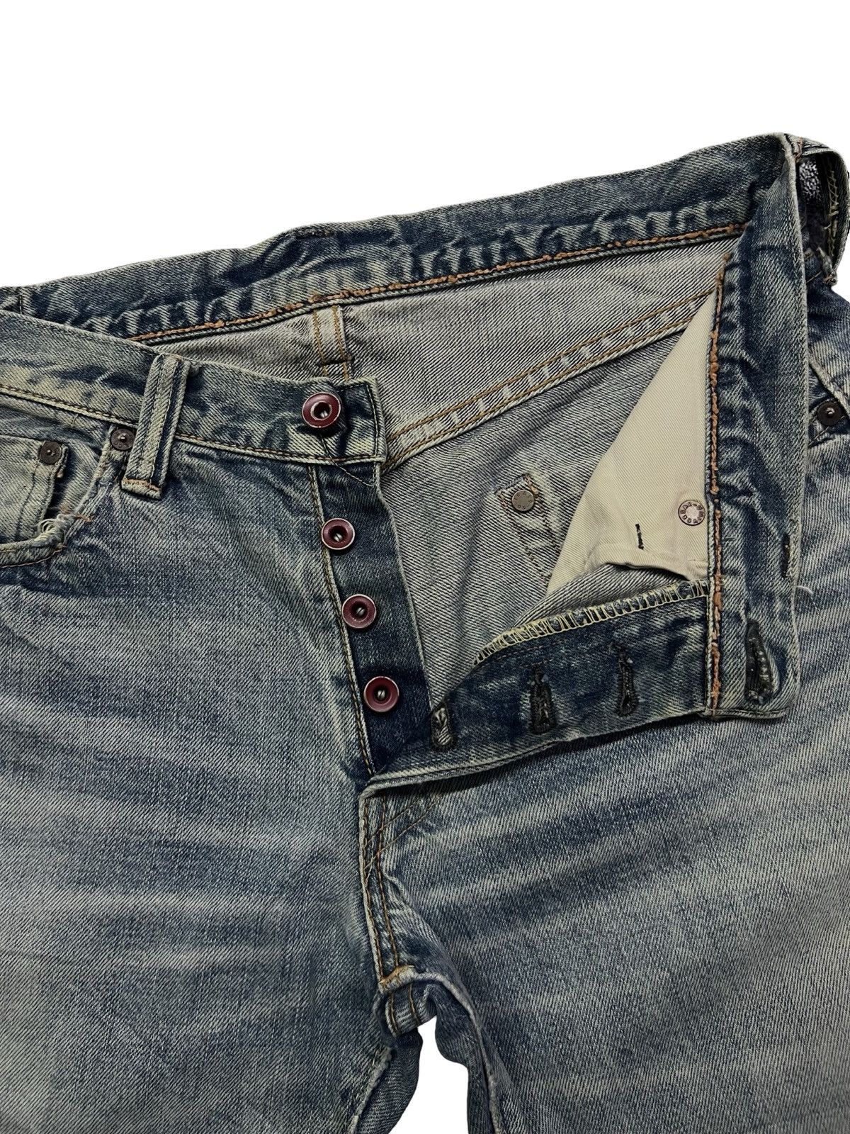 Full Count & Co. Vintage 00s Fullcount 1101-15 Selvedge Japanese Denim -W33 Size US 33 - 12 Thumbnail