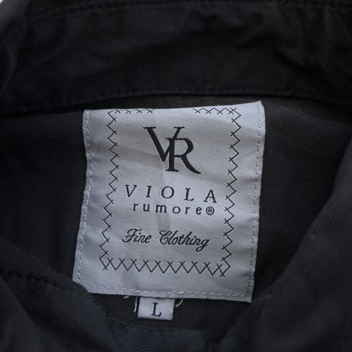 If Six Was Nine VIOLA RUMORE 3 CROSS BLACK GOTHIC PUNK Like BEAUTY BEAST Size L / US 10 / IT 46 - 5 Thumbnail