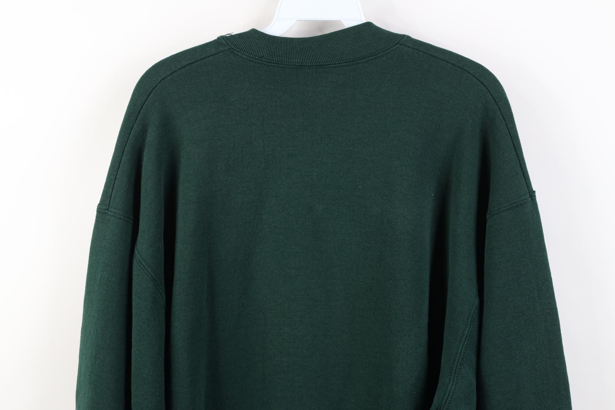 Vintage Vintage 90s Streetwear Heavyweight Crewneck Sweatshirt USA Size US XL / EU 56 / 4 - 11 Thumbnail