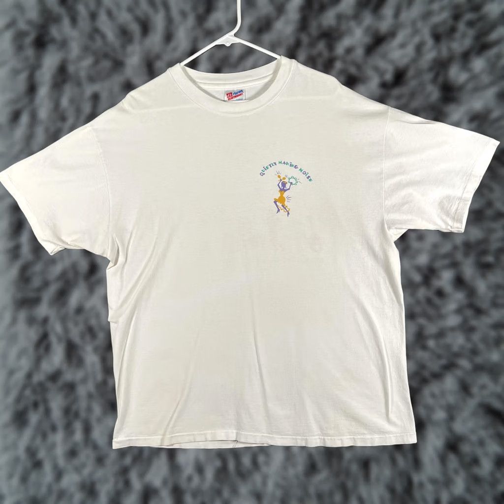Hanes VINTAGE Hanes Shirt Mens XL White Jimmy Buffett Margaritaville New Orleans Tee Size US XL / EU 56 / 4 - 1 Thumbnail