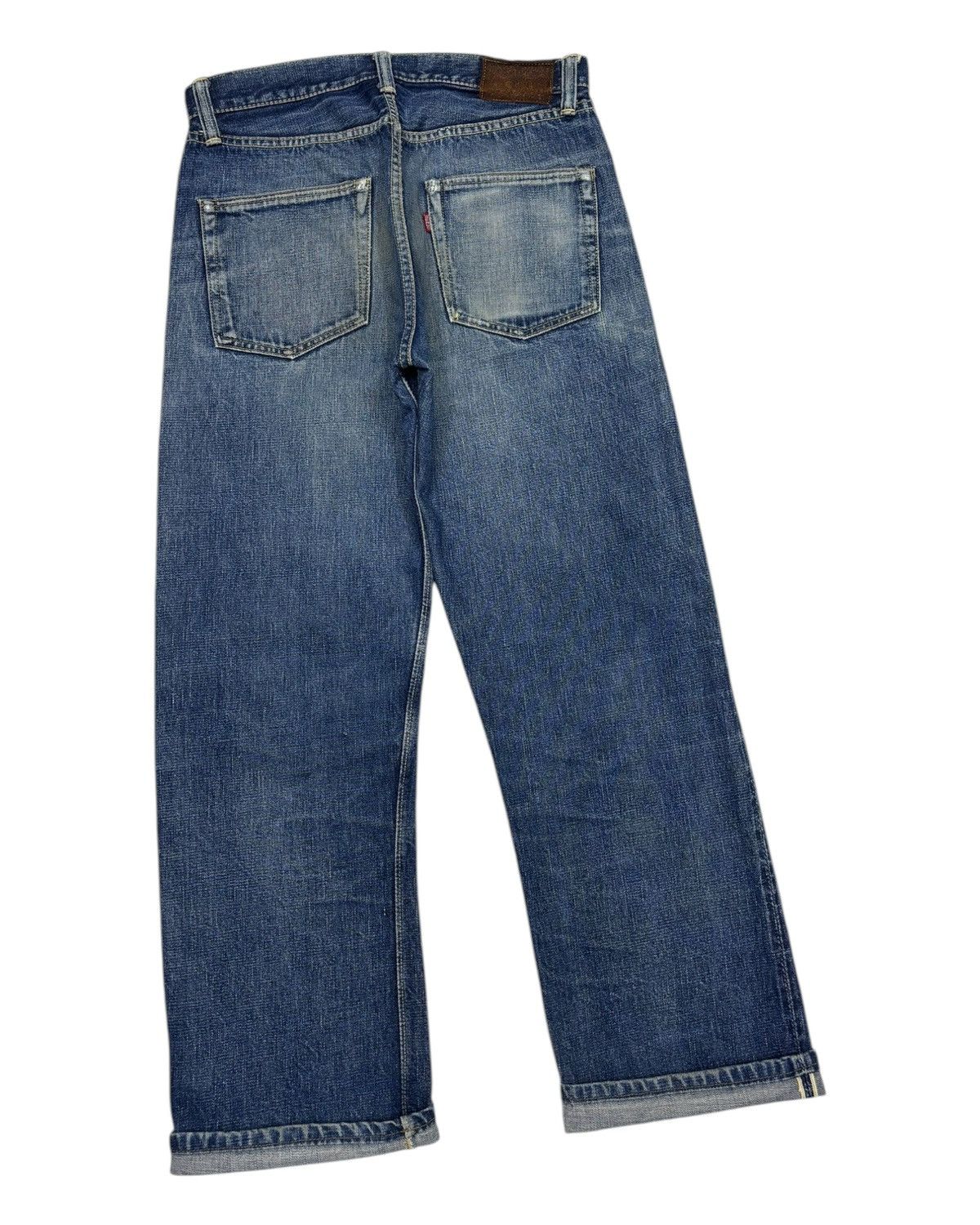 Sugar Cane Vintage Warehouse Selvedge Jeans Distressed Denim Size US 30 / EU 46 - 6 Thumbnail