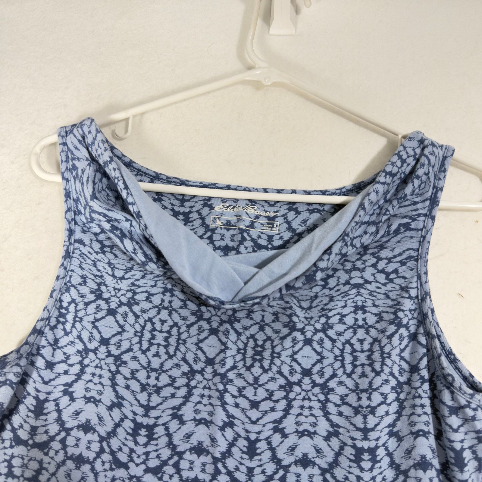 Eddie Bauer Eddie Bauer Sleeveless Sun Dress Woman Sm. Blue Batik Boho Size S / US 4 / IT 40 - 5 Thumbnail