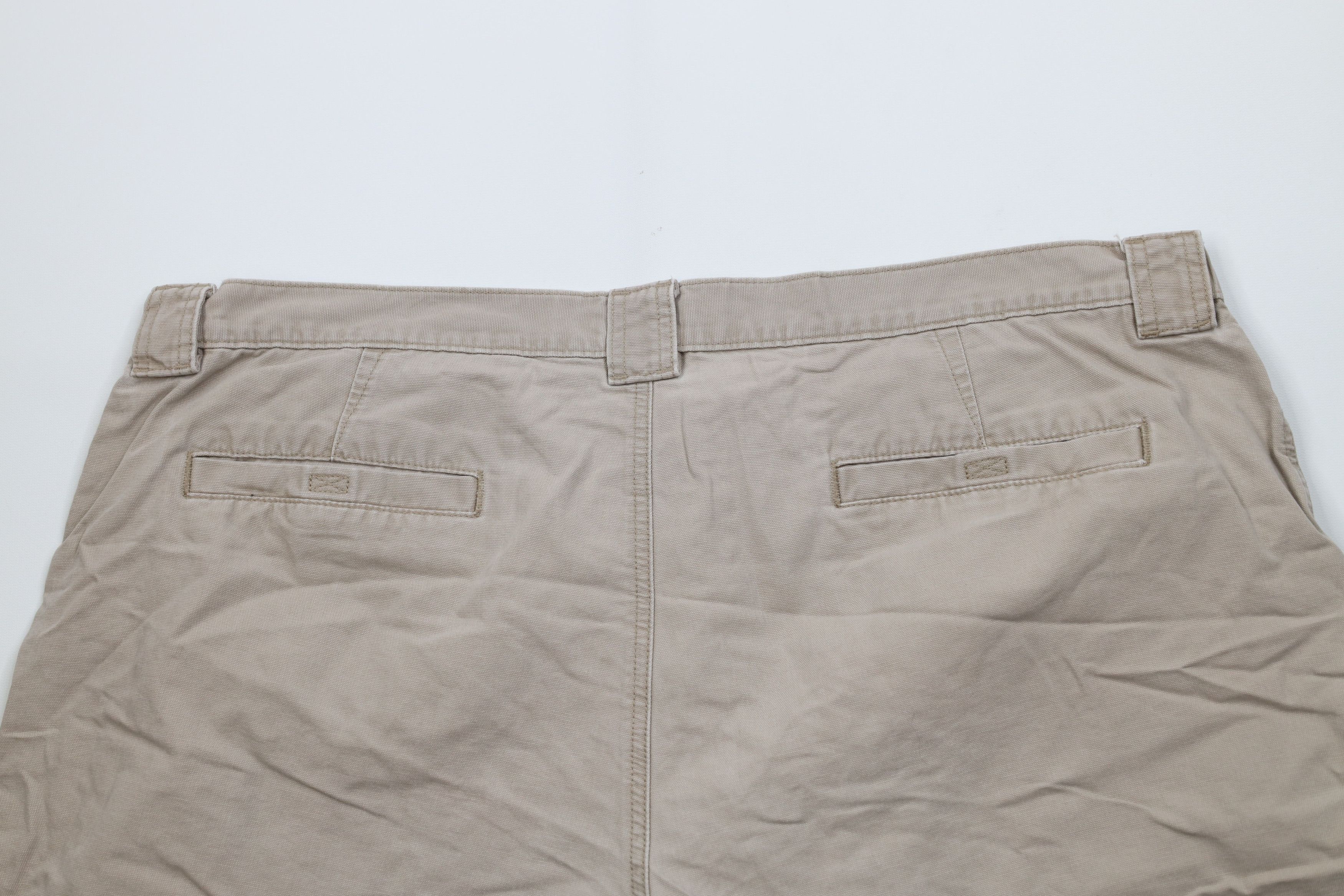 Vintage Vintage 90s Streetwear Above Knee Canvas Cargo Shorts Size US 44 / EU 60 - 7 Thumbnail