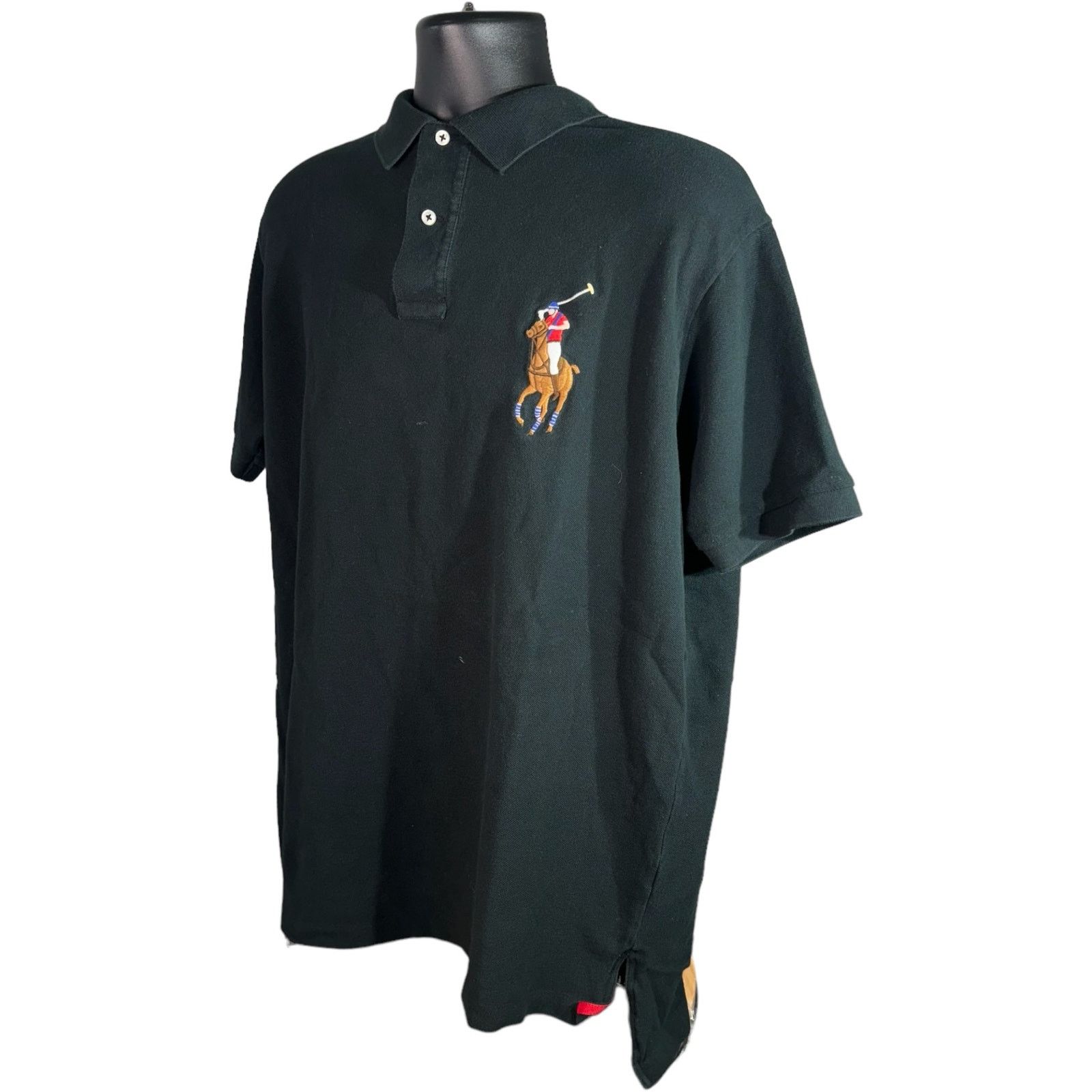 Polo Ralph Lauren Polo Ralph Lauren Big Pony Short Sleeve Polo Size US XL / EU 56 / 4 - 3 Thumbnail