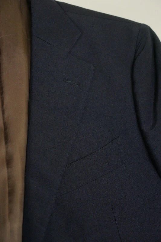 Suitsupply Men Suitspply Blazer Lazio Int Navy Wool Linen Angelico US38 Size 38R - 7 Thumbnail