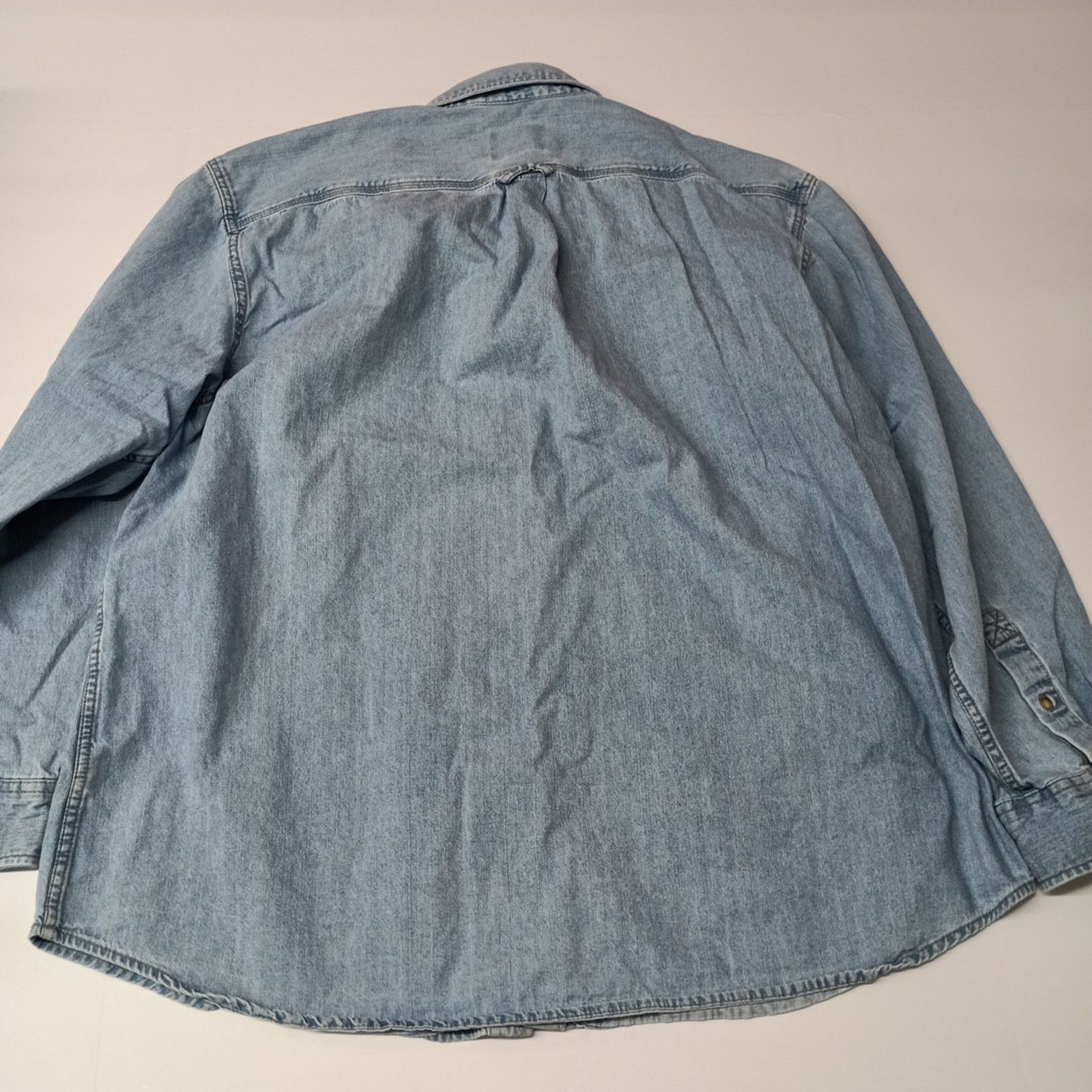 Northwest Territory Northwest Territory Denim Shirt Men's Size 2XL Blue Cotton Size US XXL / EU 58 / 5 - 8 Thumbnail