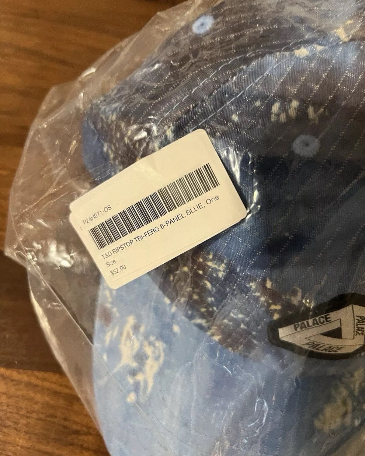 Palace Palace T&D RIPSTOP TRI-FERG 6-PANEL BLUE Hat Cap One Size Size ONE SIZE - 6 Thumbnail