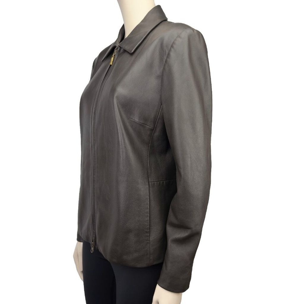 Other BOD & CHRISTENSEN Chocolate Brown Fitted Jacket Size 12 Size L / US 10 / IT 46 - 3 Thumbnail