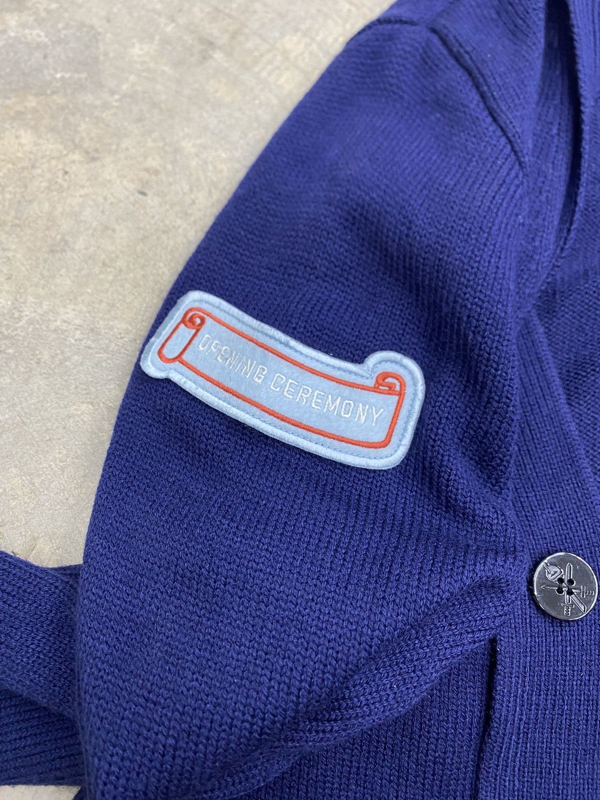 Opening Ceremony Rare Opening Ceremony Cardigan Varsity Patches Size US L / EU 52-54 / 3 - 3 Thumbnail