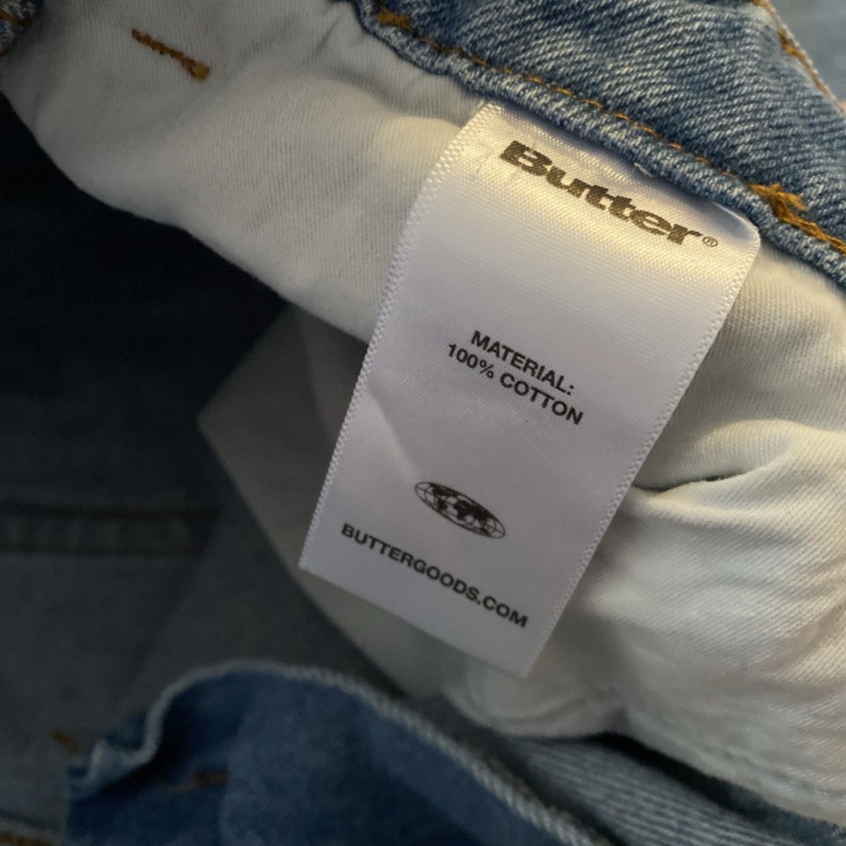 Butter Goods Butter Goods Baggy “Critter” Denim Size US 36 / EU 52 - 7 Thumbnail