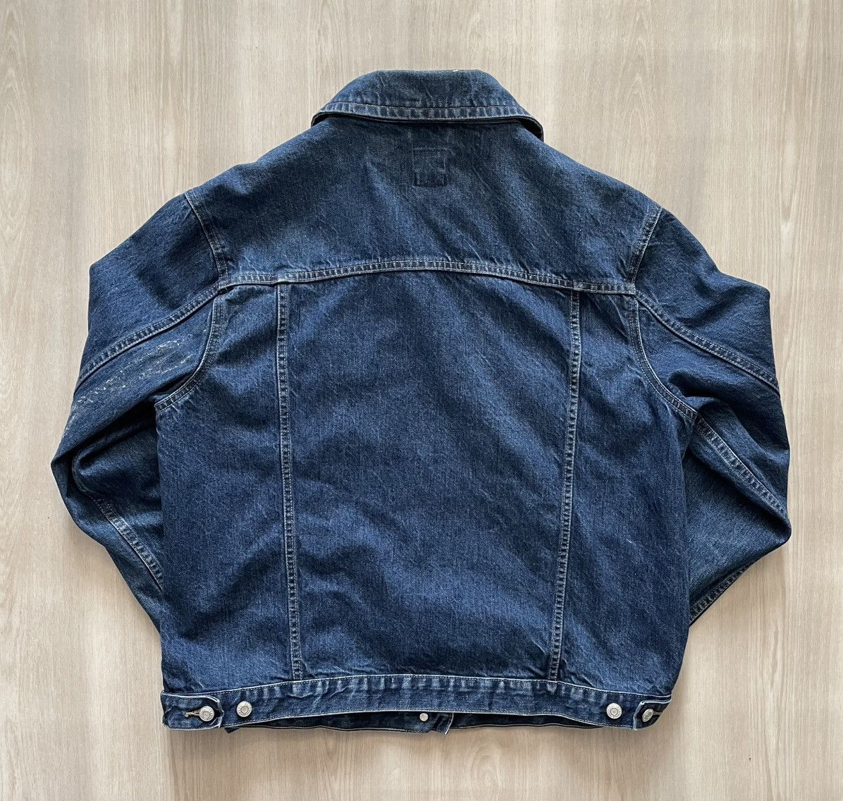 Gap VTG Y2K 01 Gap Denim Trucker Jacket Womens XL *thrashed Size XL / US 12-14 / IT 48-50 - 6 Thumbnail