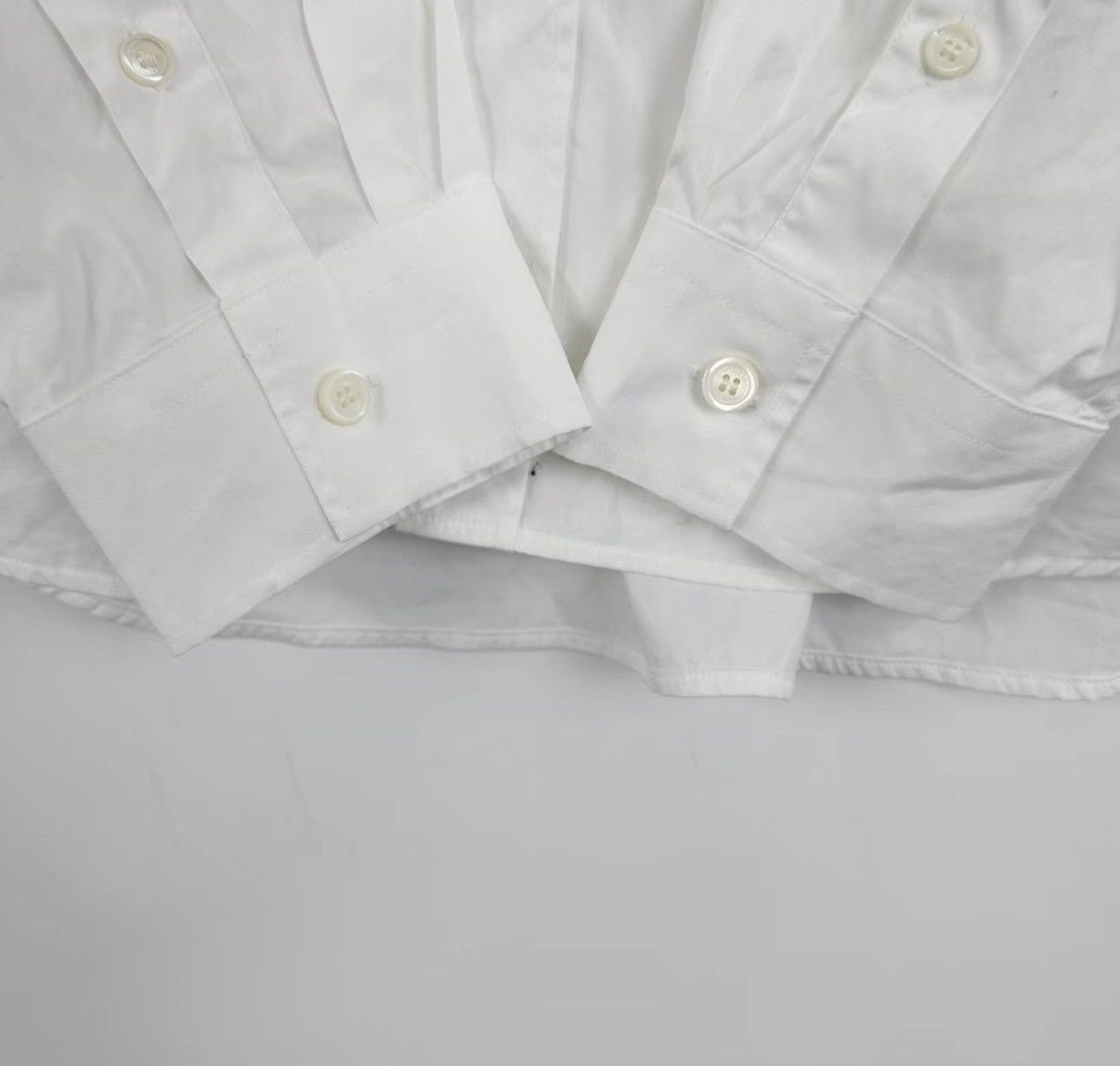 Burberry Burberry Chest Leather Patch Letter Long Sleeve Shirt K12 Size US L / EU 52-54 / 3 - 6 Thumbnail