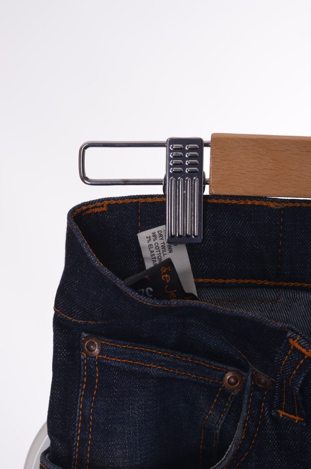 Nudie Jeans Nudie Jeans Thin Finn Organic Dry Twill denim sz 32 Size US 32 / EU 48 - 6 Thumbnail