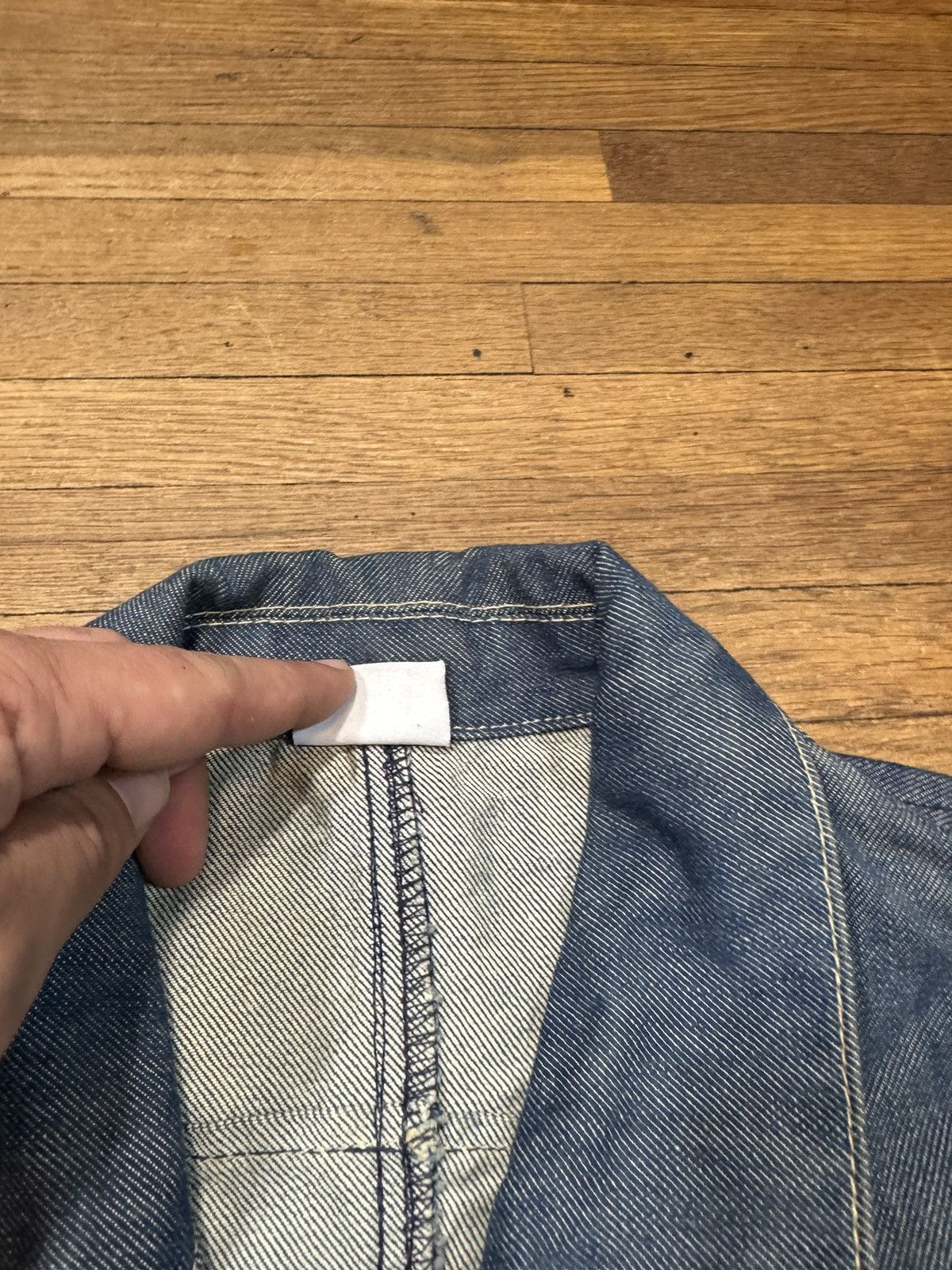 Levi's × Levi's Vintage Clothing × Vintage Vintage Levi’s Engineered Denim Chore Jacket Size US XL / EU 56 / 4 - 3 Thumbnail