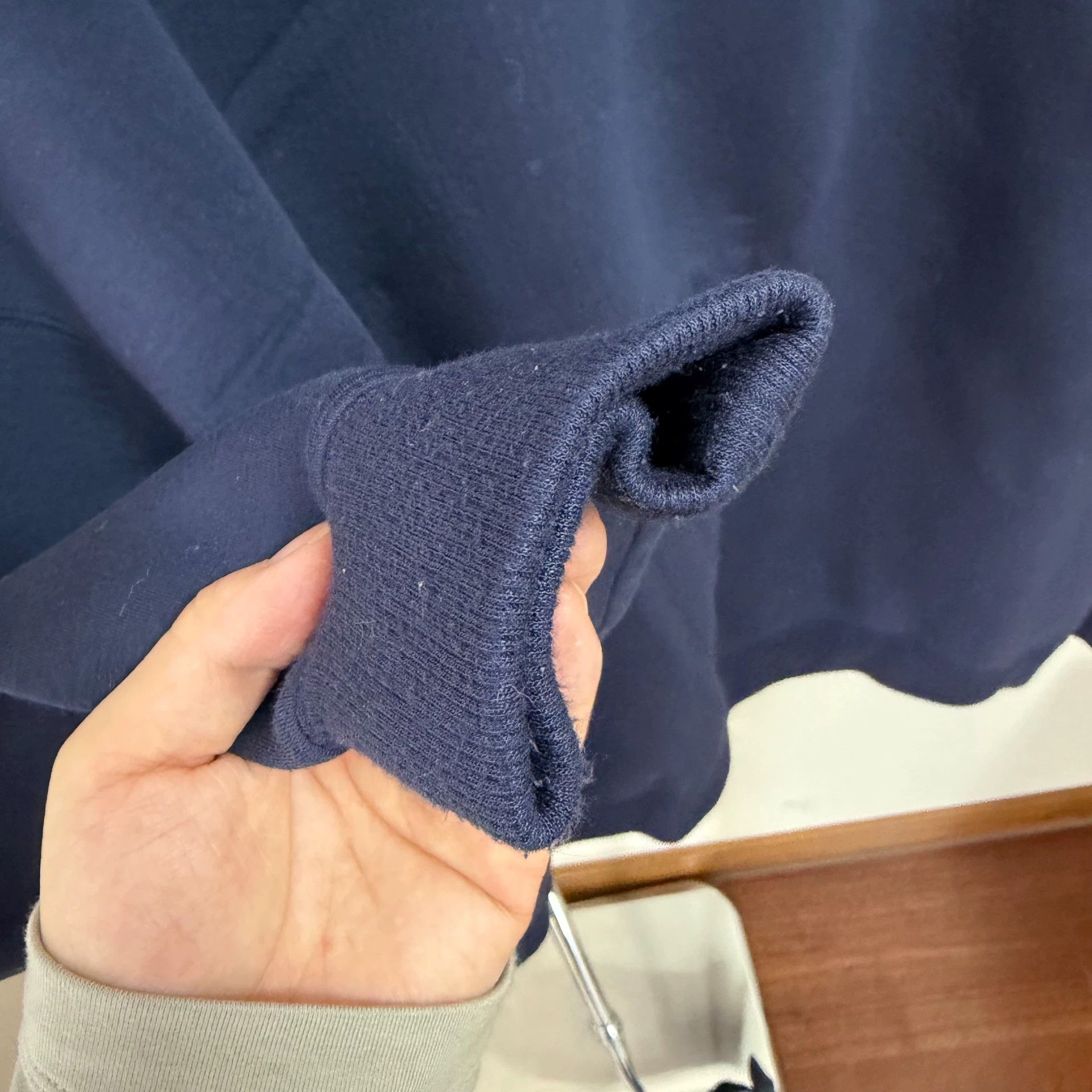 Gucci GUCCI SS25 Logo Patch Knit Half-Zip LS Sweatshirt Men's Blue Size US S / EU 44-46 / 1 - 7 Thumbnail