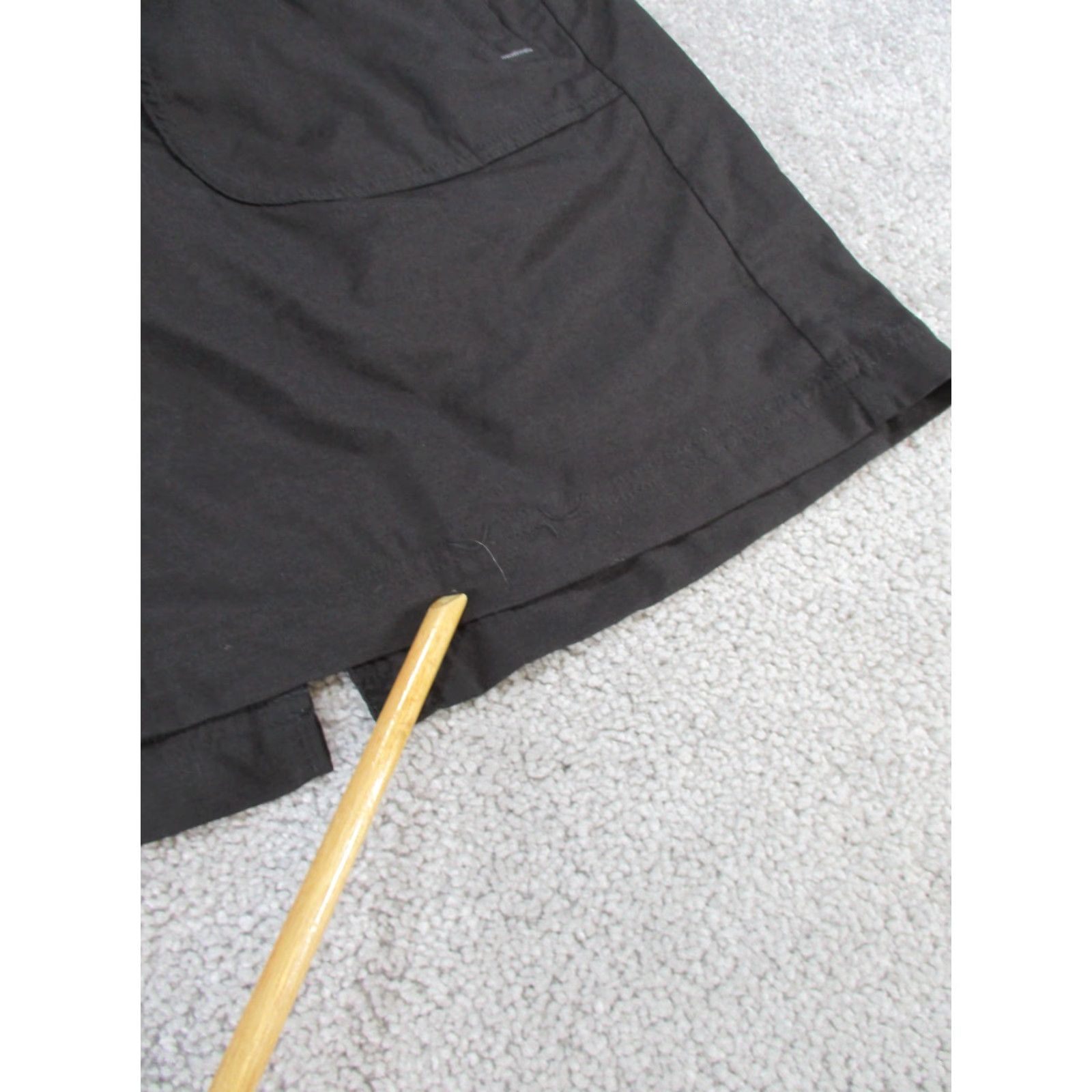 Vintage VINTAGE L.L. Bean Skort Womens Medium Black Nylon Athletic Casual Travel Outdoor Golf Hiking Size ONE SIZE - 2 Thumbnail