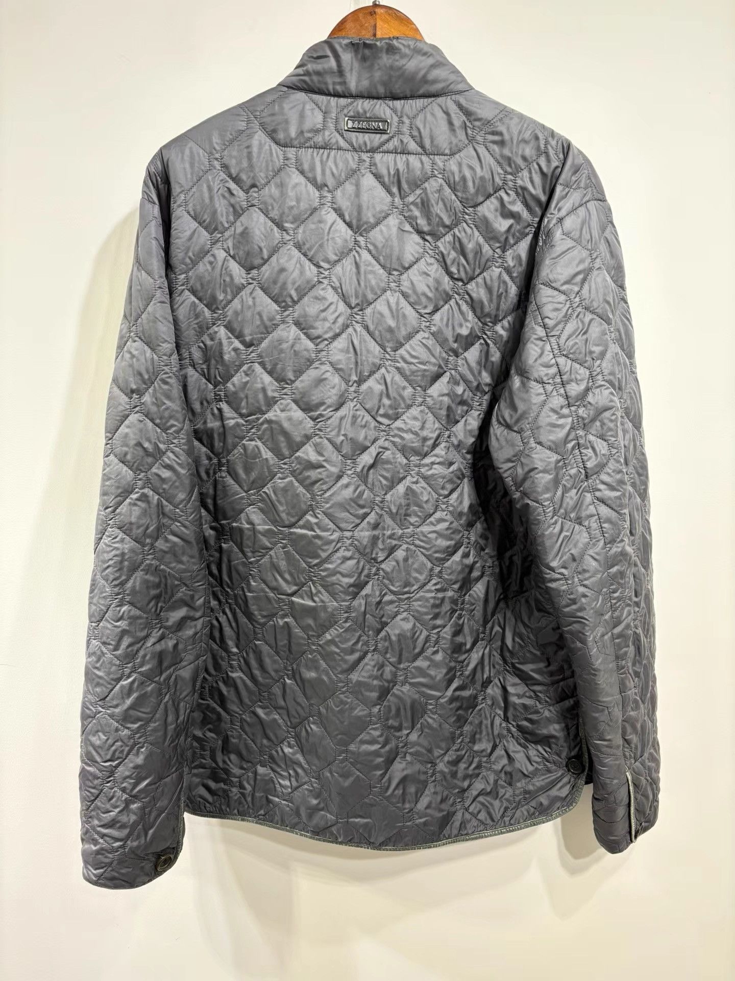 Z Zegna Z ZEGNA Black Diamond Quilted Padded Jacket K29 Size US XXL / EU 58 / 5 - 2 Thumbnail