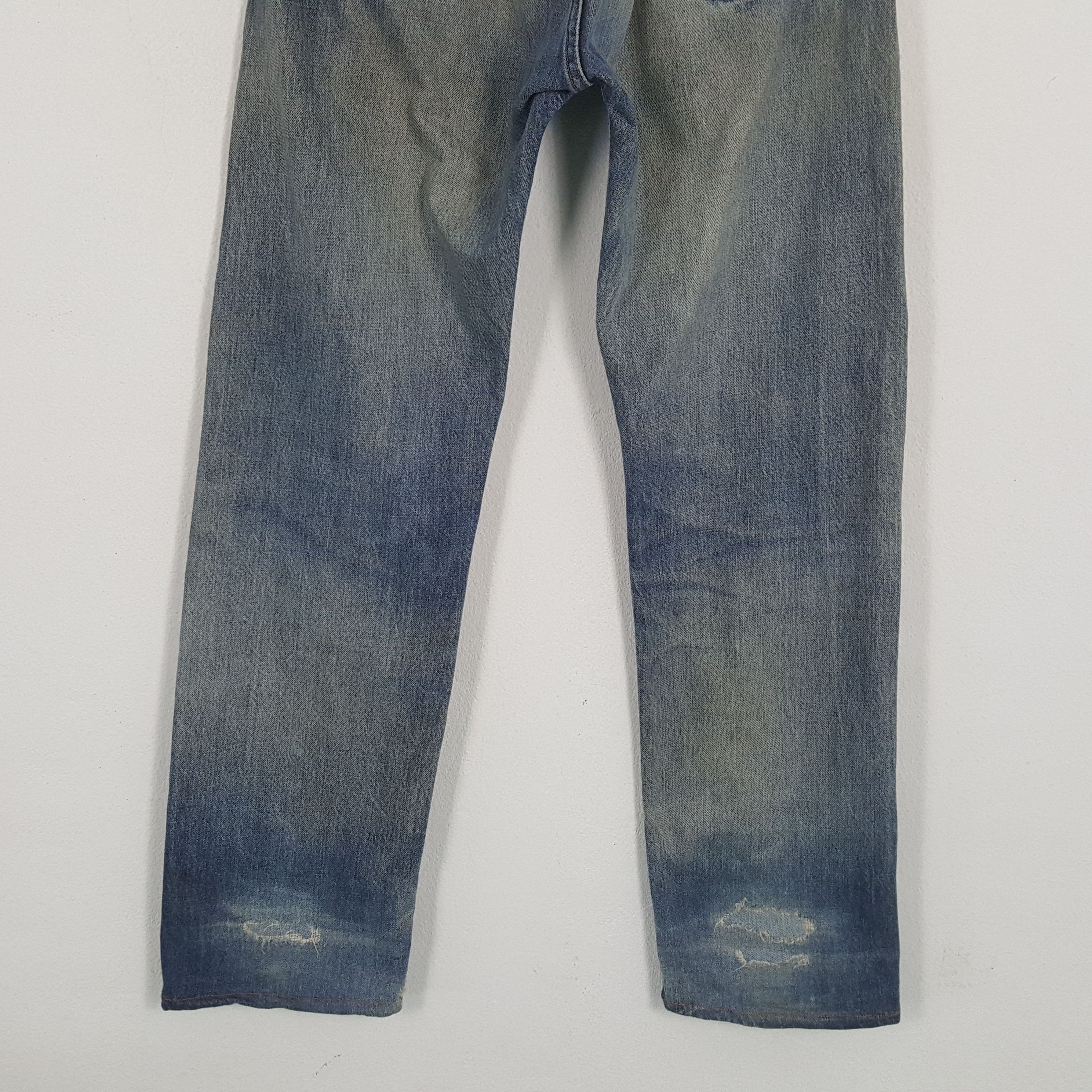 Levi's × Vintage LEVI'S Big E Selvedge Distressed Jeans Streetwear Size US 29 - 6 Thumbnail