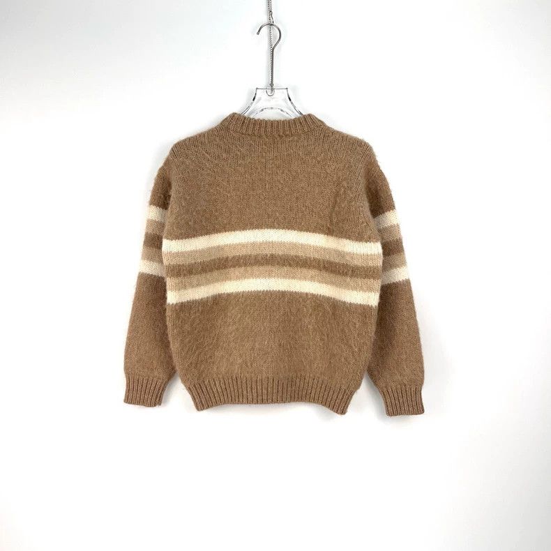 Prada Prada Size 38 Camel striped alpaca wool sweater 2502-Nexta Size US XS / EU 42 / 0 - 4 Thumbnail
