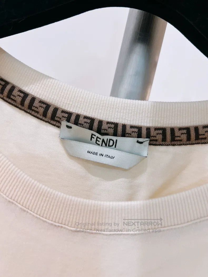 Fendi Fendi Embroidered Letter Short Sleeve Size XS / US 0-2 / IT 36-38 - 8 Thumbnail