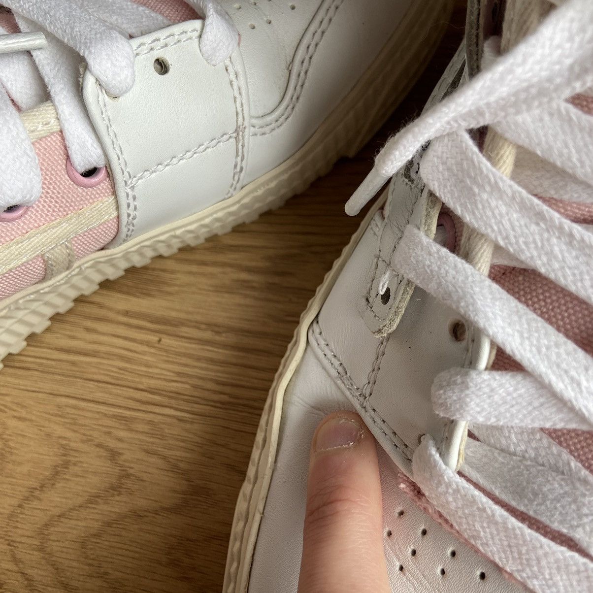Off-White Off-White Court 3.0 Sample Sneakers Size 38 Size US 6.5 / EU 39-40 - 9 Thumbnail