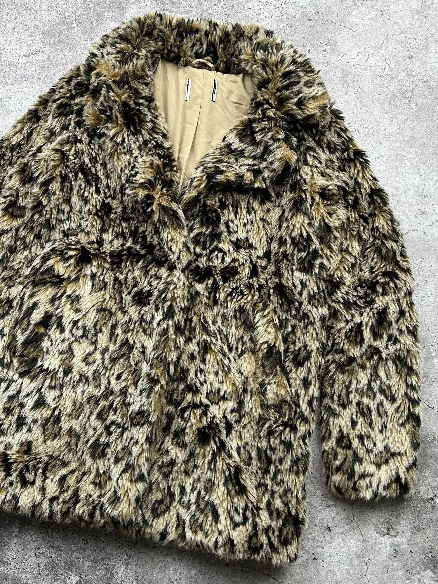 Japanese Brand Vintage Faux Fur Coat C54(V214) Size M / US 6-8 / IT 42-44 - 3 Thumbnail