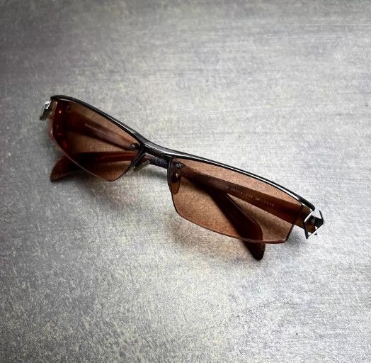 Masaki Matsushima Masaki Matsushima Early Half-Rim Sunglasses Size ONE SIZE - 7 Thumbnail