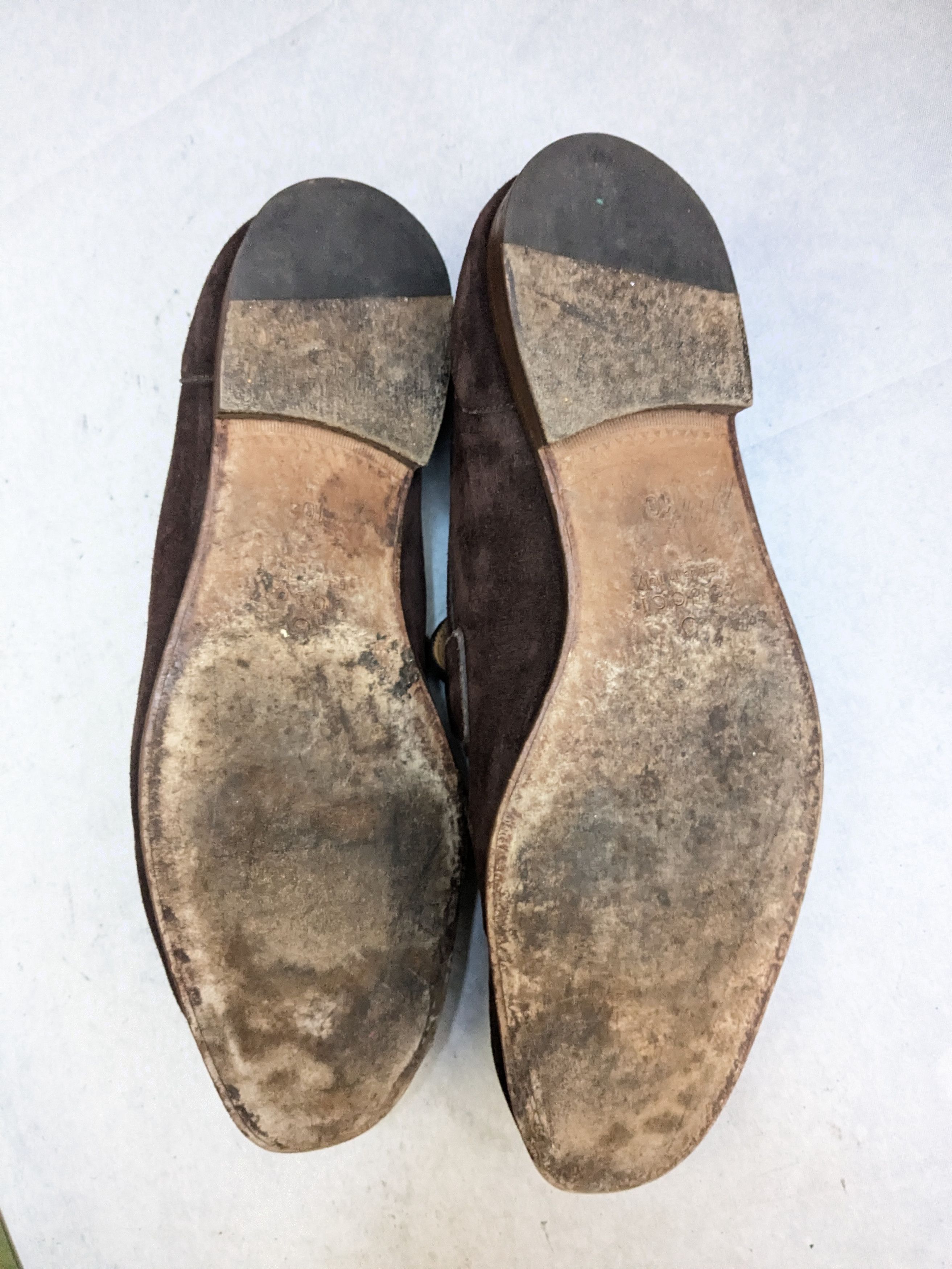 Gucci Gucci Horsebit Loafers Brown Suede 10.5 Size US 10.5 / EU 43-44 - 11 Thumbnail