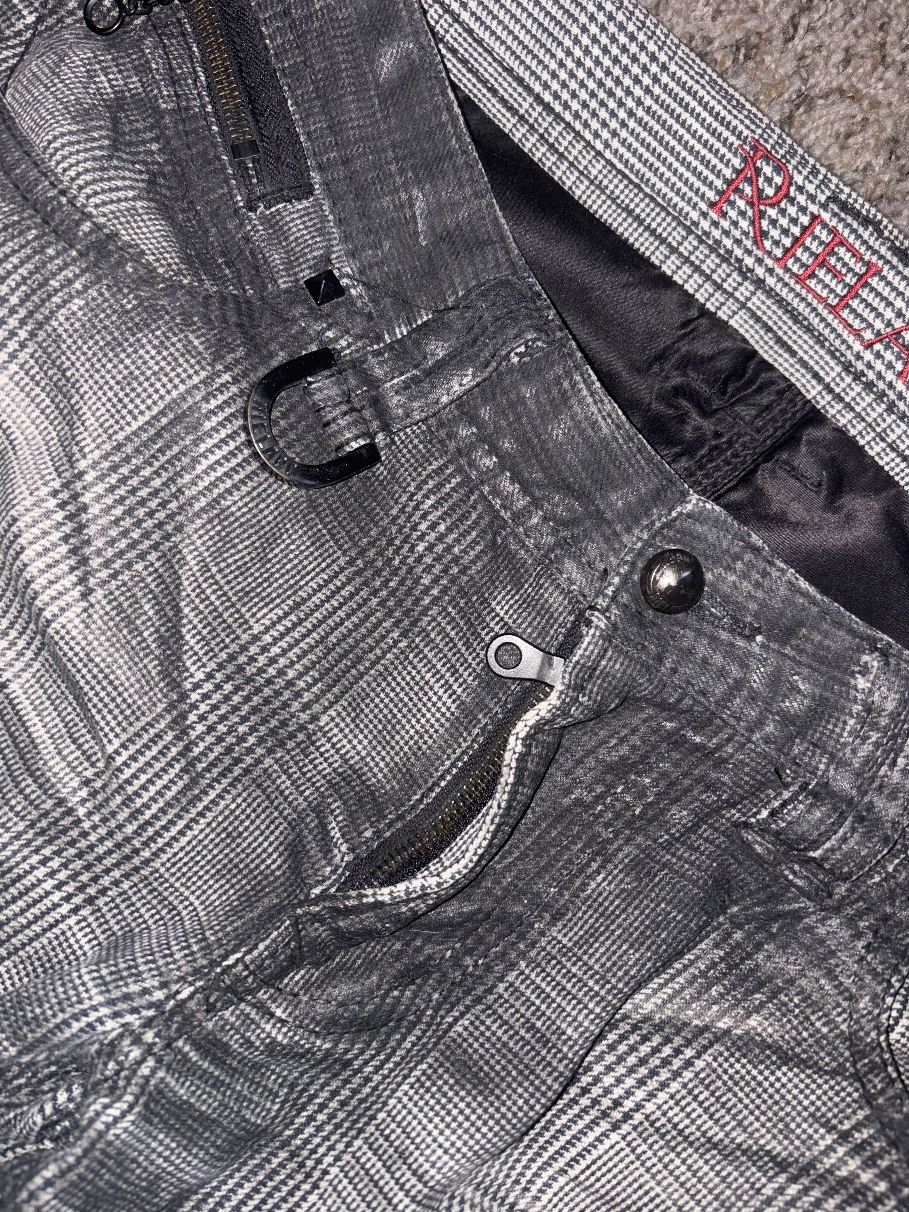 Japanese Brand Rielabo Japanese Plaid Denim Size US 30 / EU 46 - 3 Thumbnail