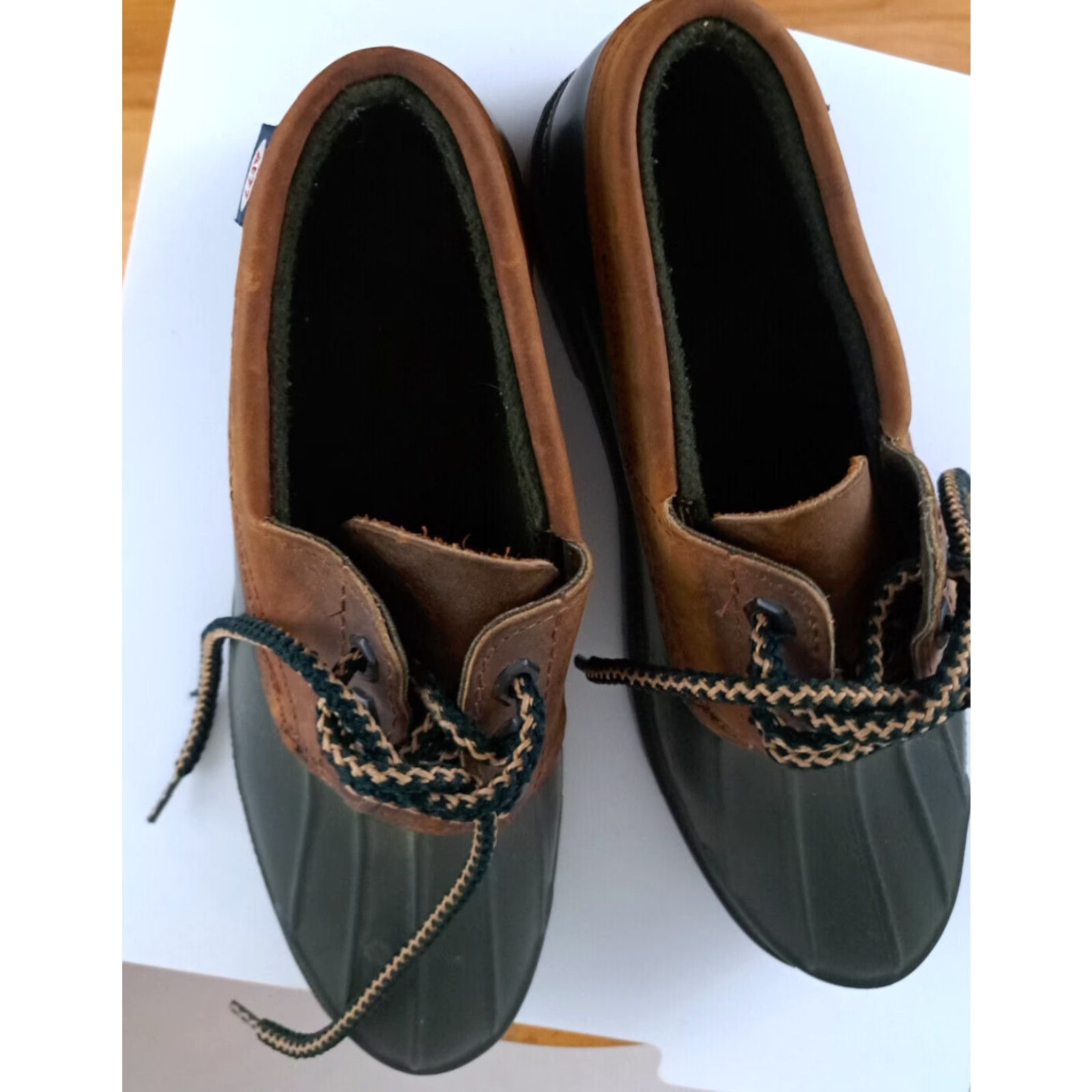 Vintage VINTAGE Kamik Woman Ankle Duck Boots Boot Green Canada 8 M Women Rain Boot Leather US 8 UK 6 Shoes Size US 6 / IT 36 - 2 Thumbnail