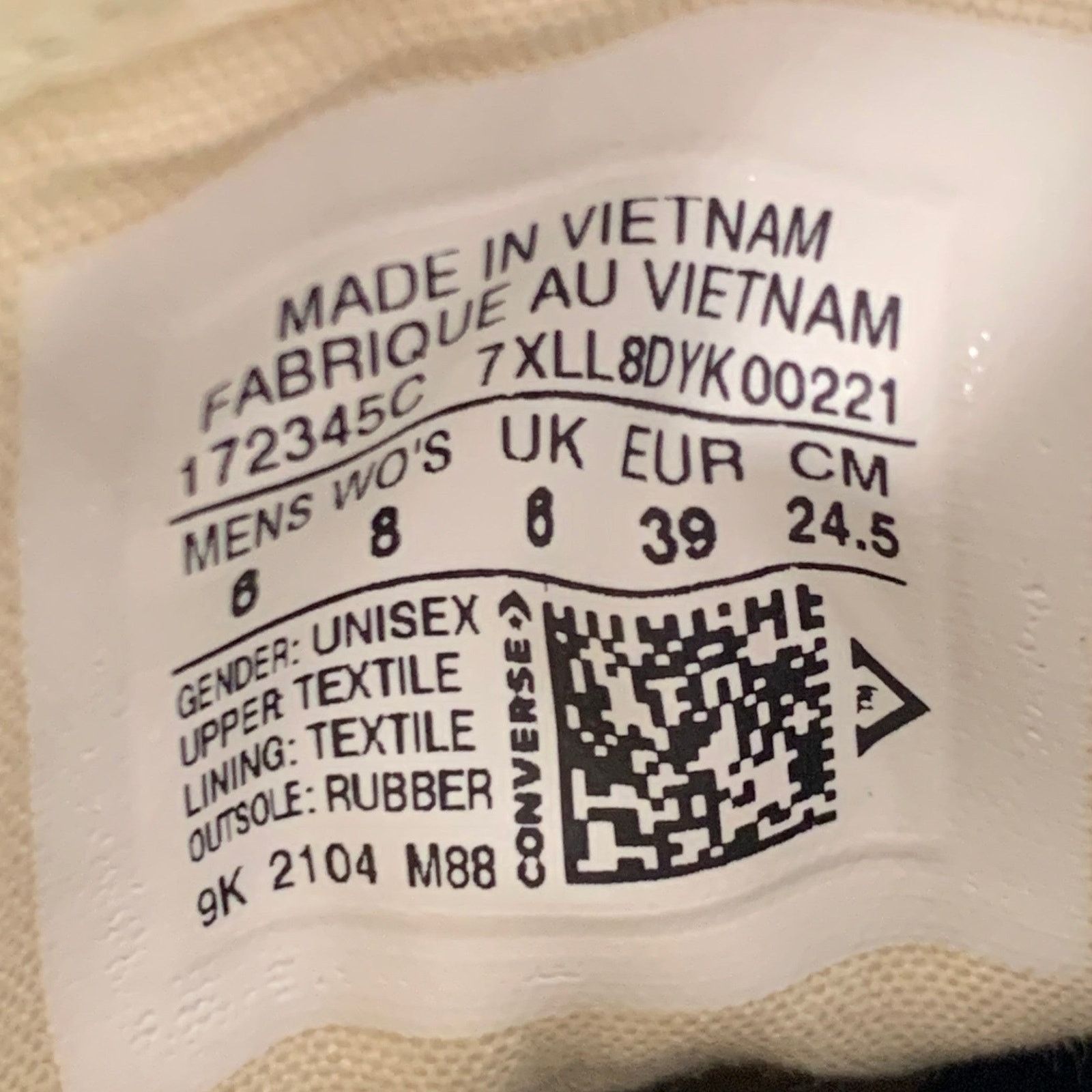 Rick Owens Drkshdw 8 TURBODRK Ivory White Canvas Square Toe Lace-Up Sneakers Size US 8 / IT 38 - 8 Thumbnail