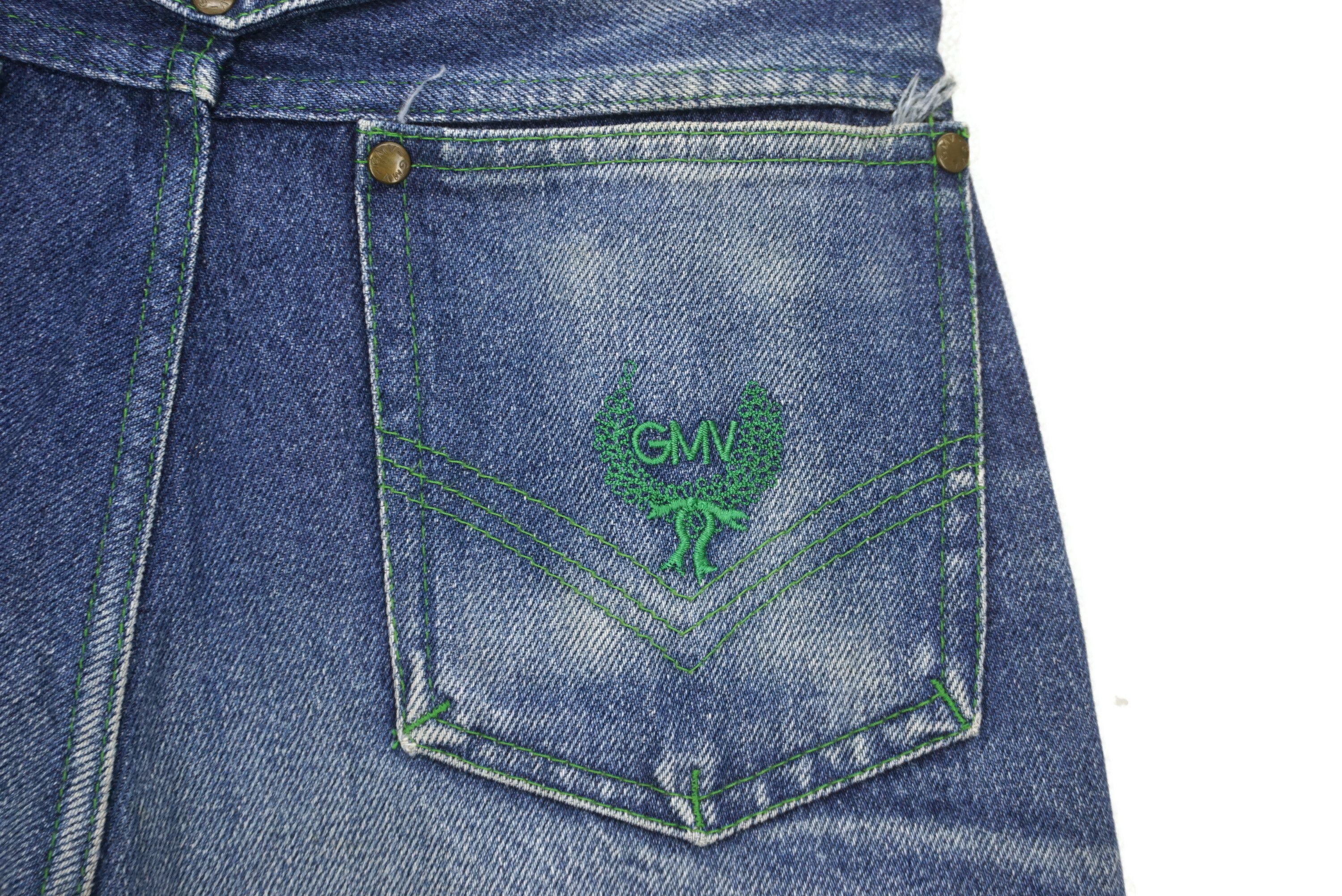 GianMarco Venturi Vintage Jeans fits W27xL30 High-Waisted Denim Size 27" / US 4 / IT 40 - 8 Thumbnail