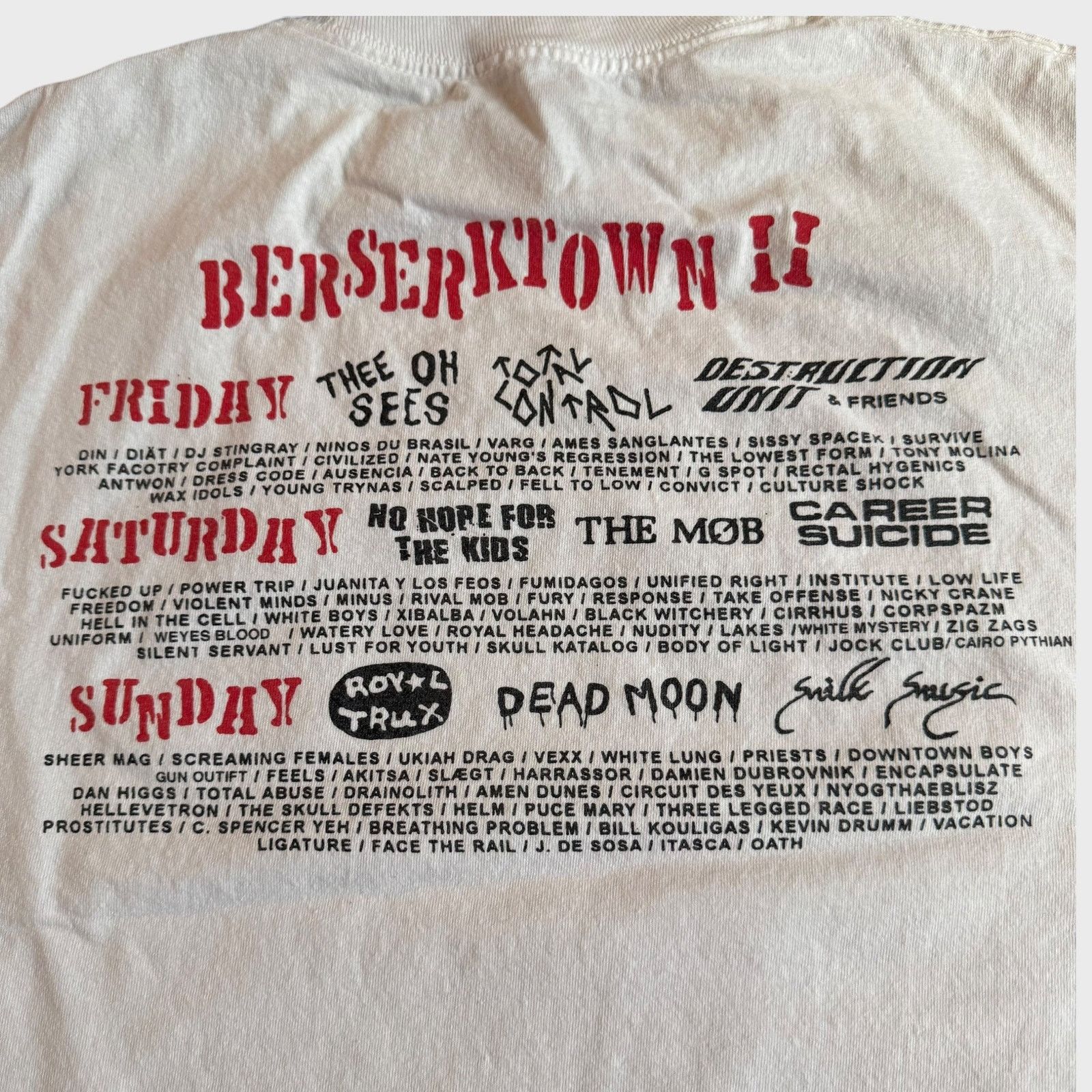 Band Tees Berserkertown II Music Festival Shirt Size M Size US M / EU 48-50 / 2 - 4 Thumbnail