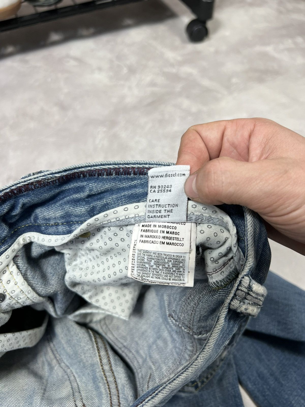 Diesel Vintage Diesel Distressed Baggy Y2k Pants Size US 28 / EU 44 - 11 Thumbnail