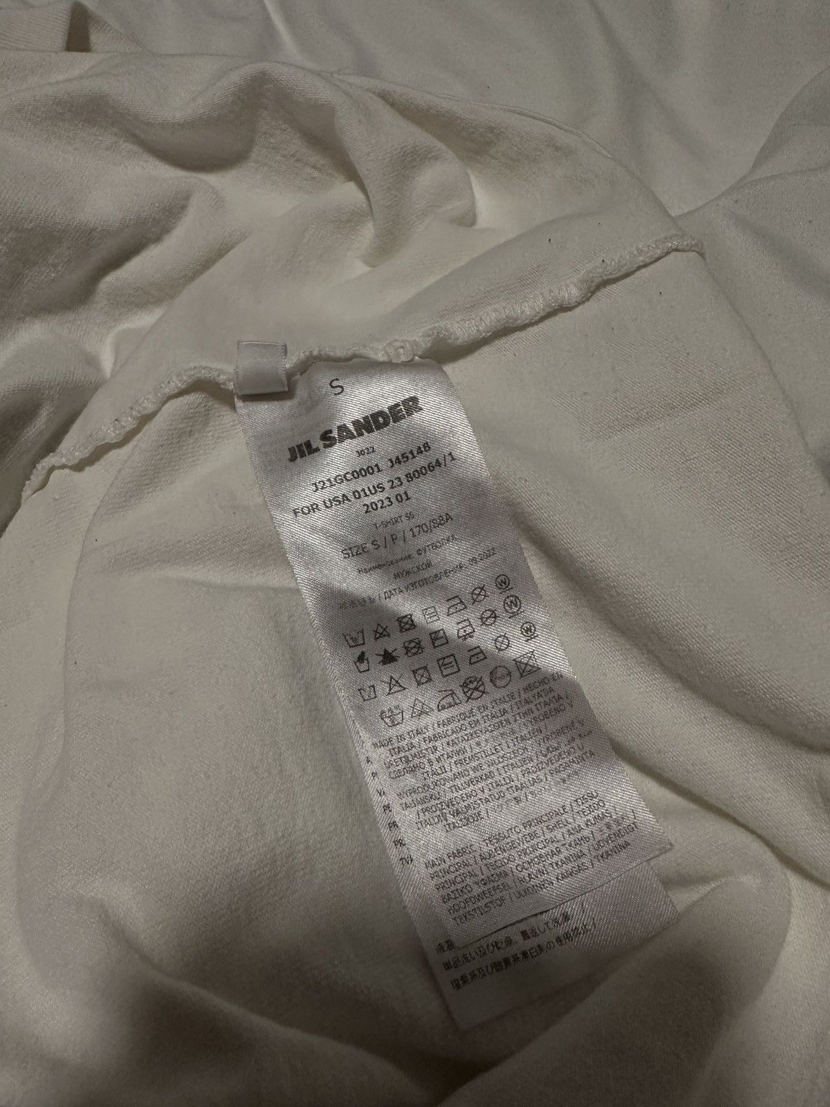 Jil Sander Jil Sanders Oversized Tee Size US S / EU 44-46 / 1 - 3 Thumbnail