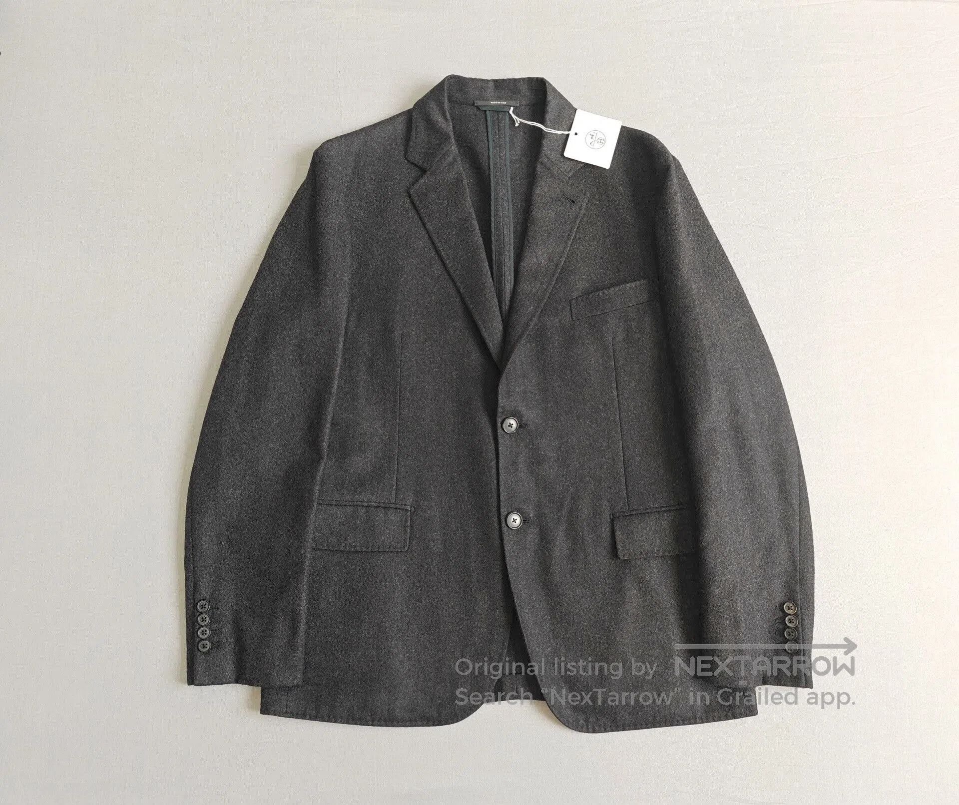 Hermes Hermes Men's Cashmere Suit Jacket. Size US L / EU 52-54 / 3 - 1 Thumbnail