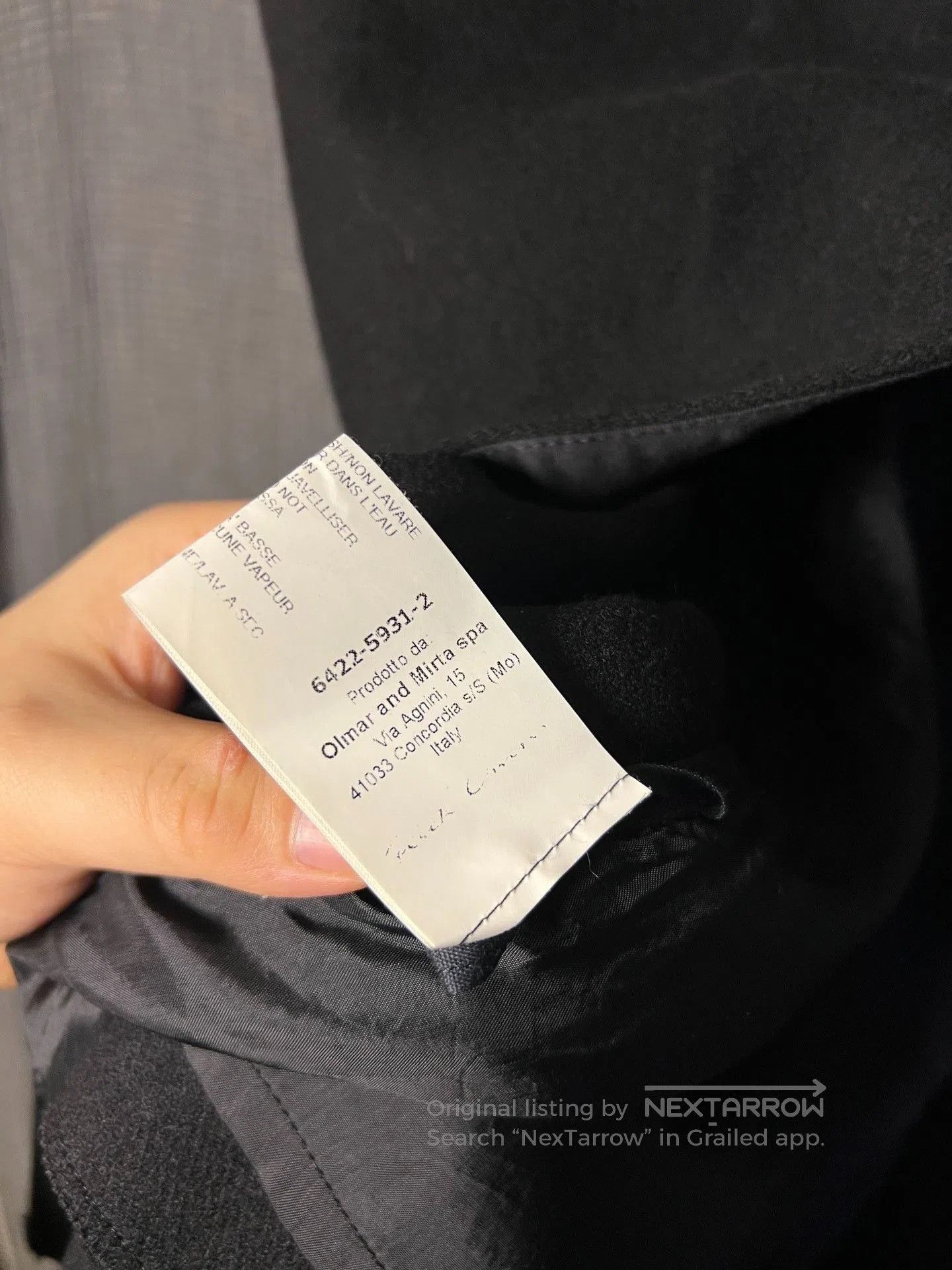 Rick Owens Rick Owens 15FW Sleeveless Wool Cape. Size M / US 6-8 / IT 42-44 - 4 Thumbnail