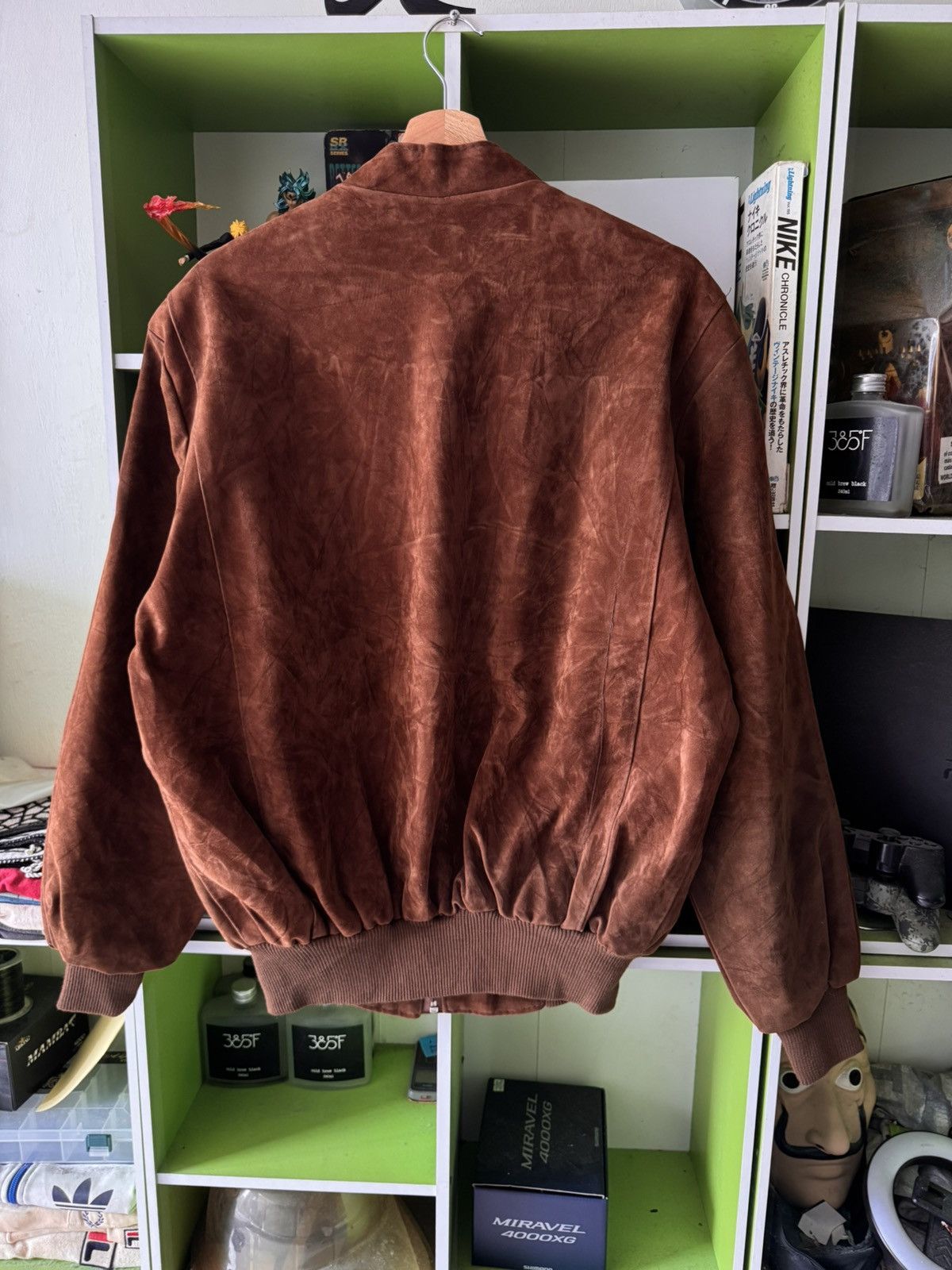 If Six Was Nine Vintage 70/80s Confezioni di lusso suede jacket Size US L / EU 52-54 / 3 - 2 Thumbnail