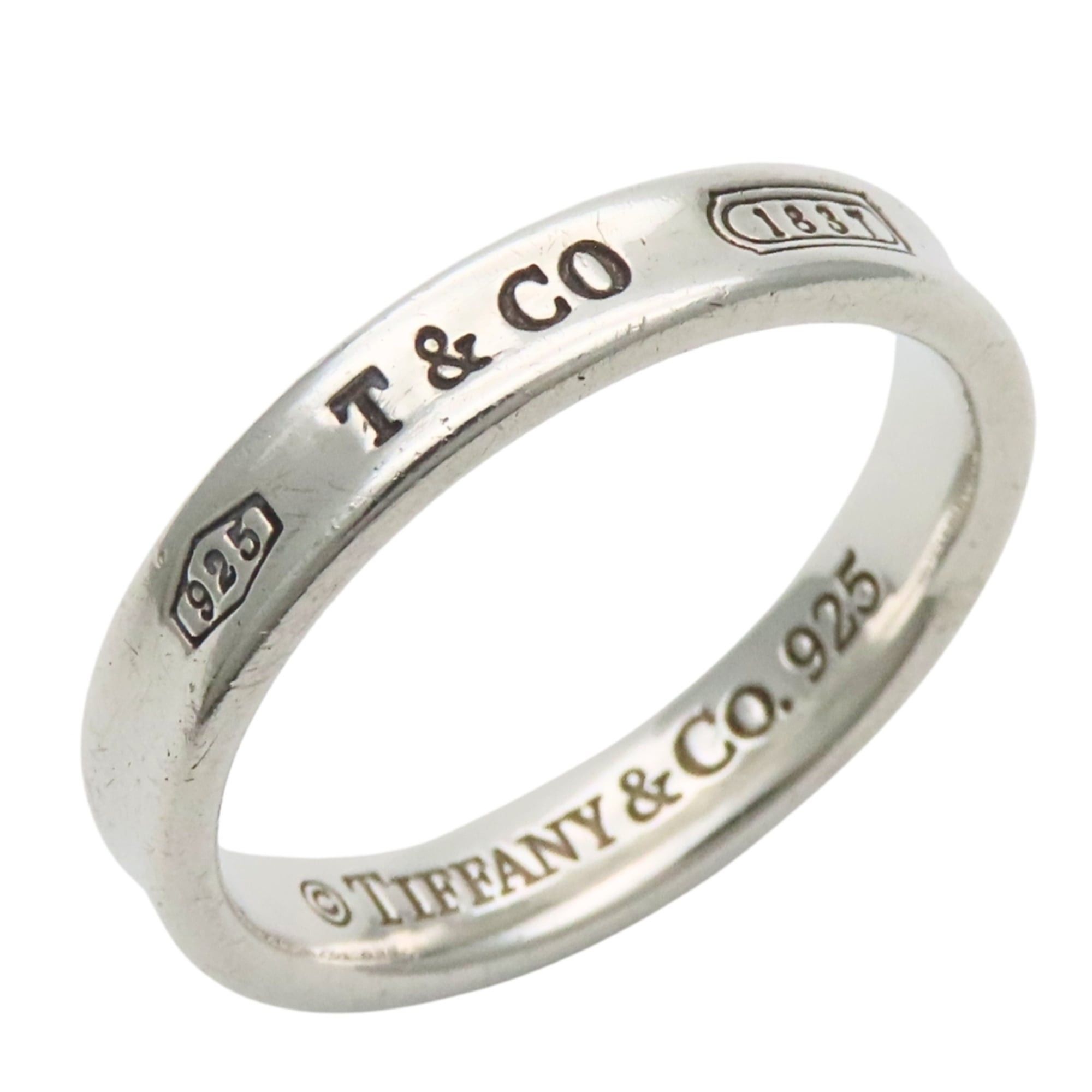 Tiffany & Co. Tiffany & Co. 1837 Narrow Ring, Sterling Silver 925, Approx. 4.5g, Women's. Size ONE SIZE - 1 Thumbnail