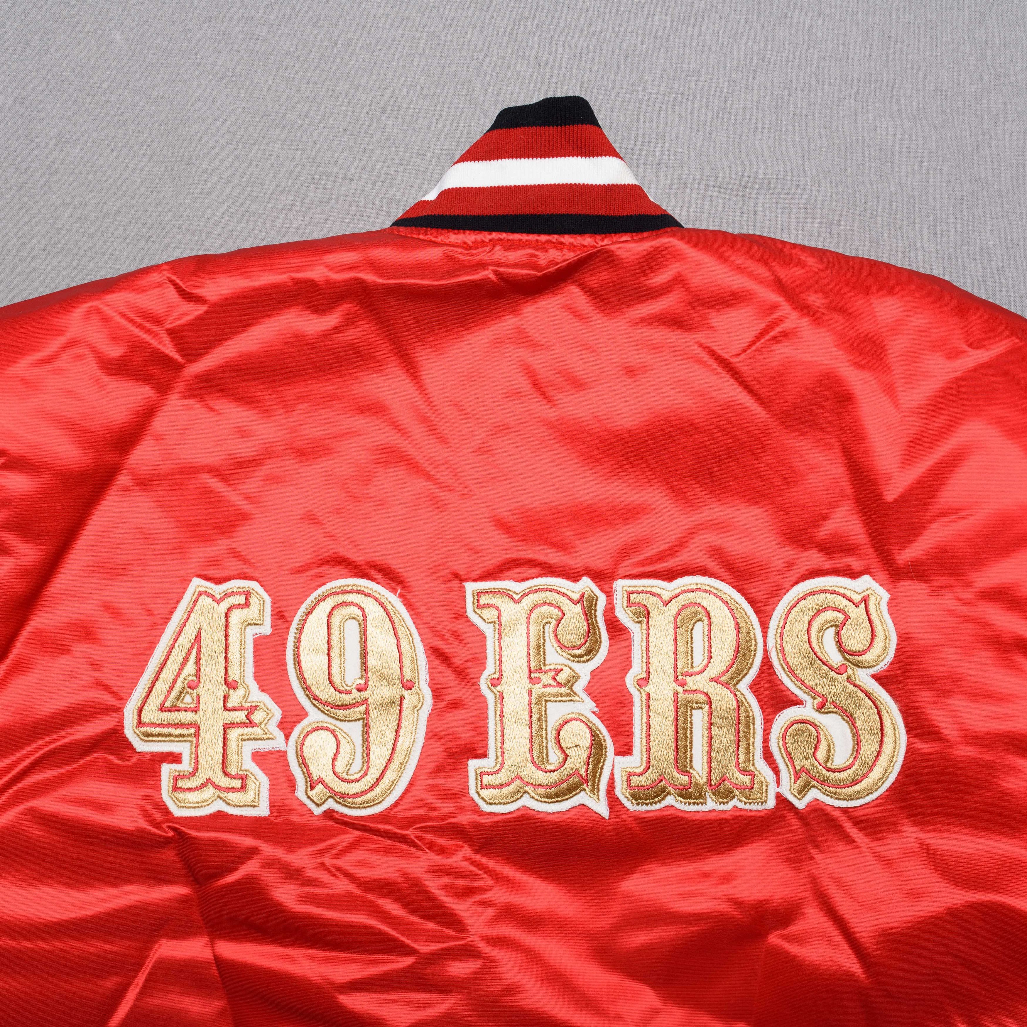 NFL × Starter Vintage San Francisco 49ers Starter Bomber Jacket Size US L / EU 52-54 / 3 - 10 Thumbnail