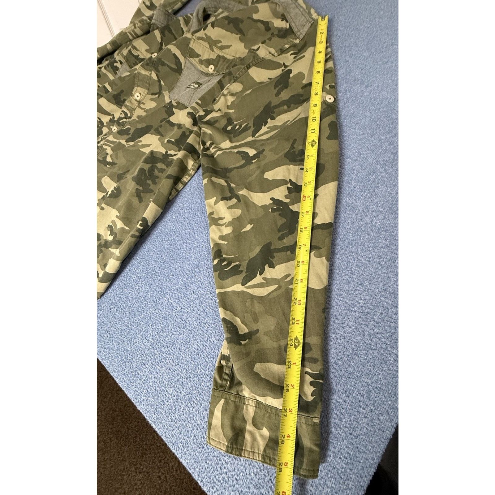 Akademiks Akademiks Y2K Camo Button Down Long Sleeve Shirt 5XL Men’s Size US XXL / EU 58 / 5 - 7 Thumbnail